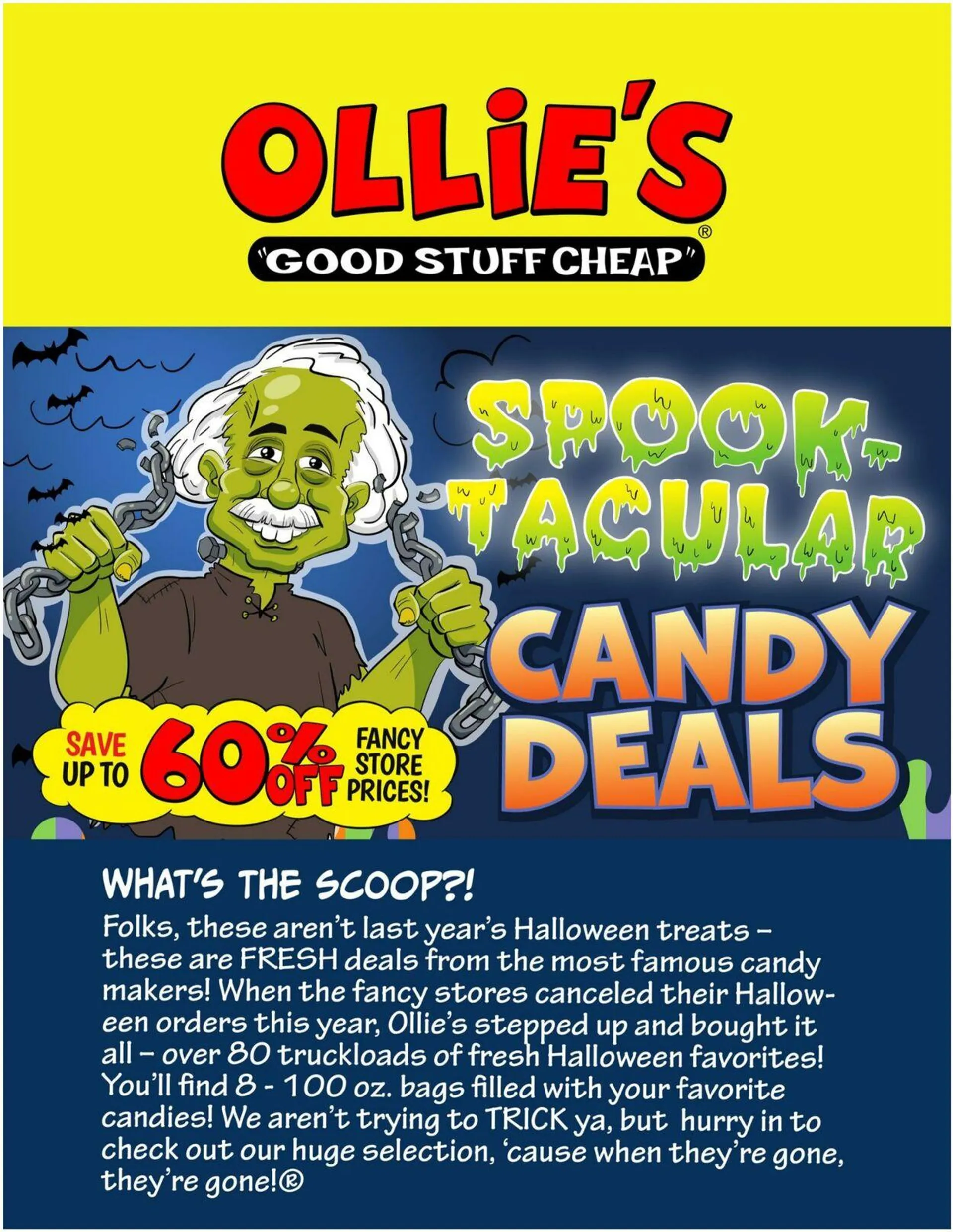 Weekly ad Ollie's - New Jersey from October 17 to October 23 2024 - Page 1