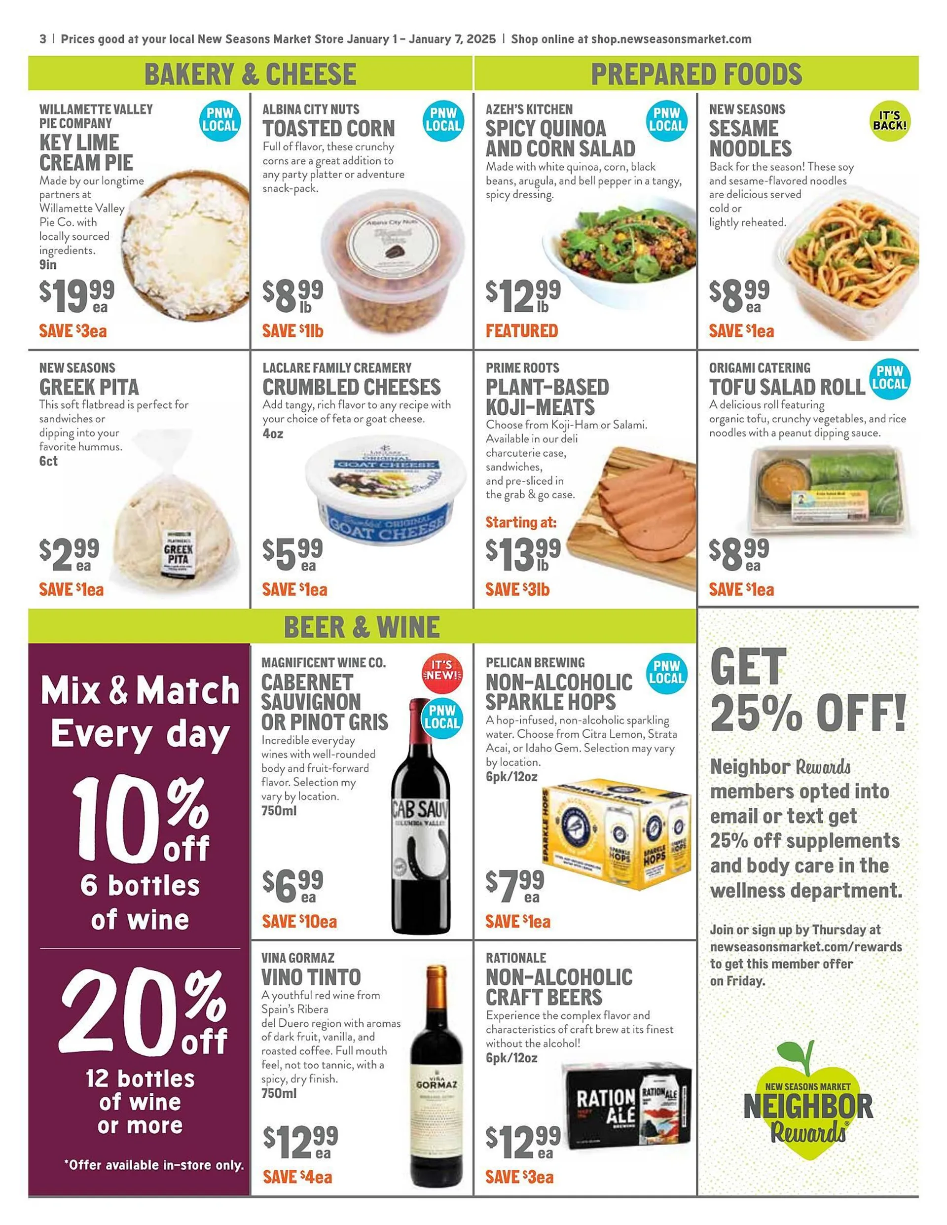 Weekly ad New Seasons Market ad from January 1 to January 7 2025 - Page 3