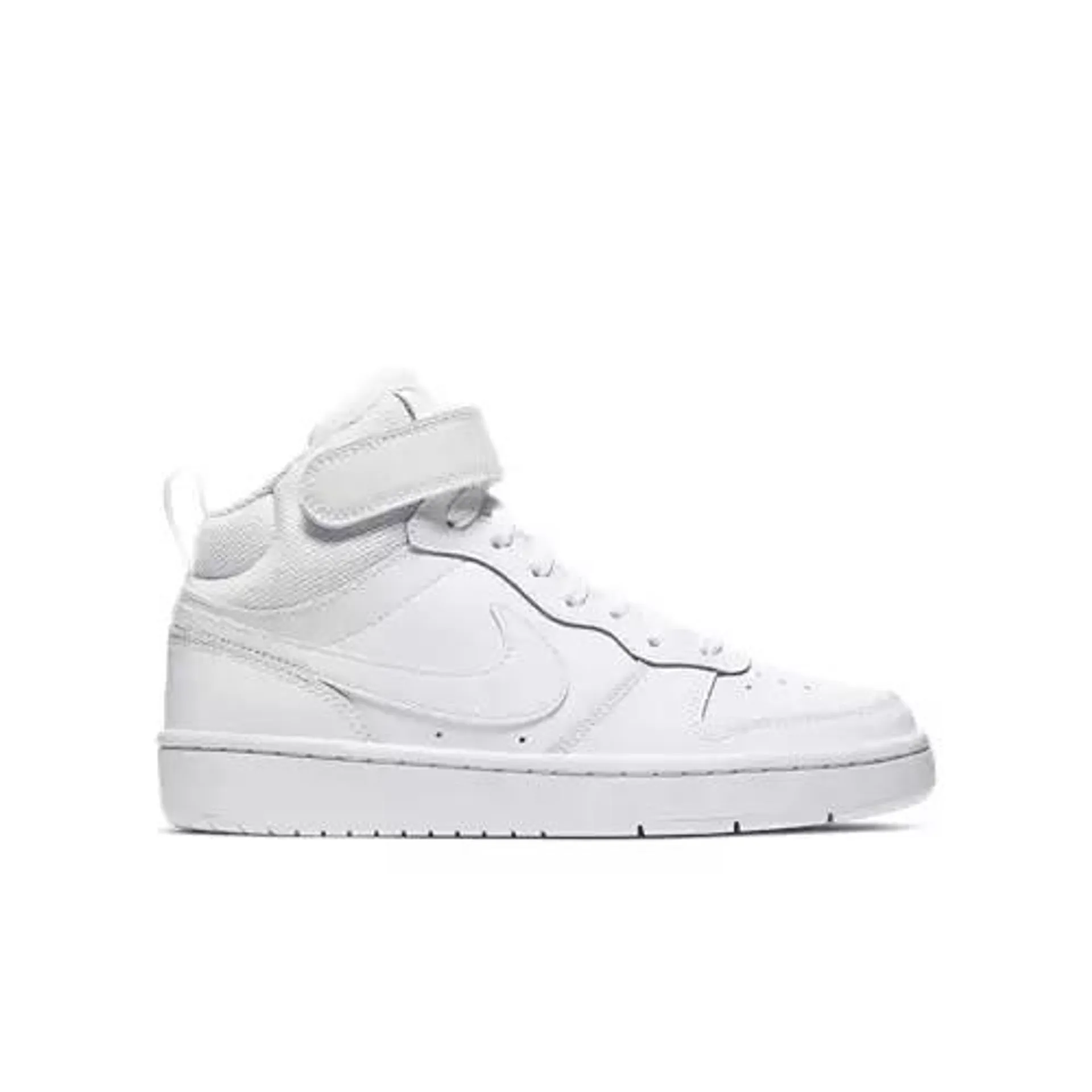 Big Kids' Nike Court Borough Mid 2 Shoes