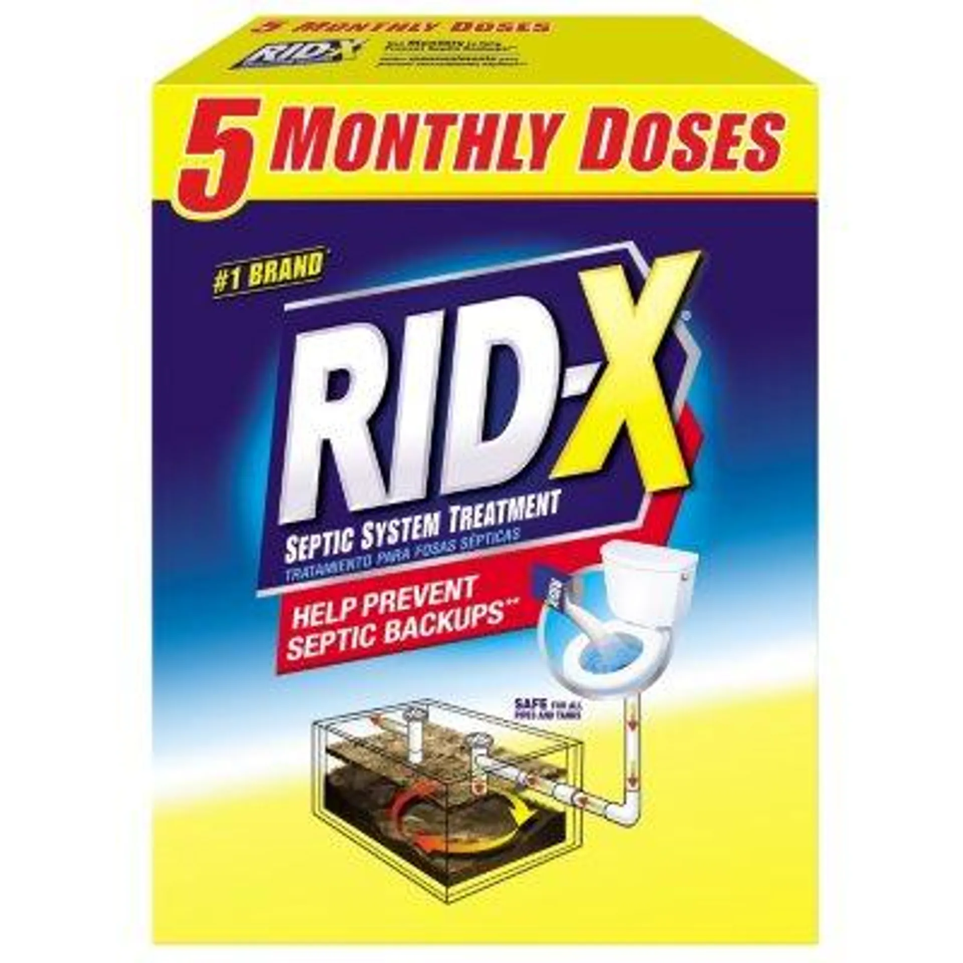 RID-X Septic Tank Treatment Powder, 49 oz.