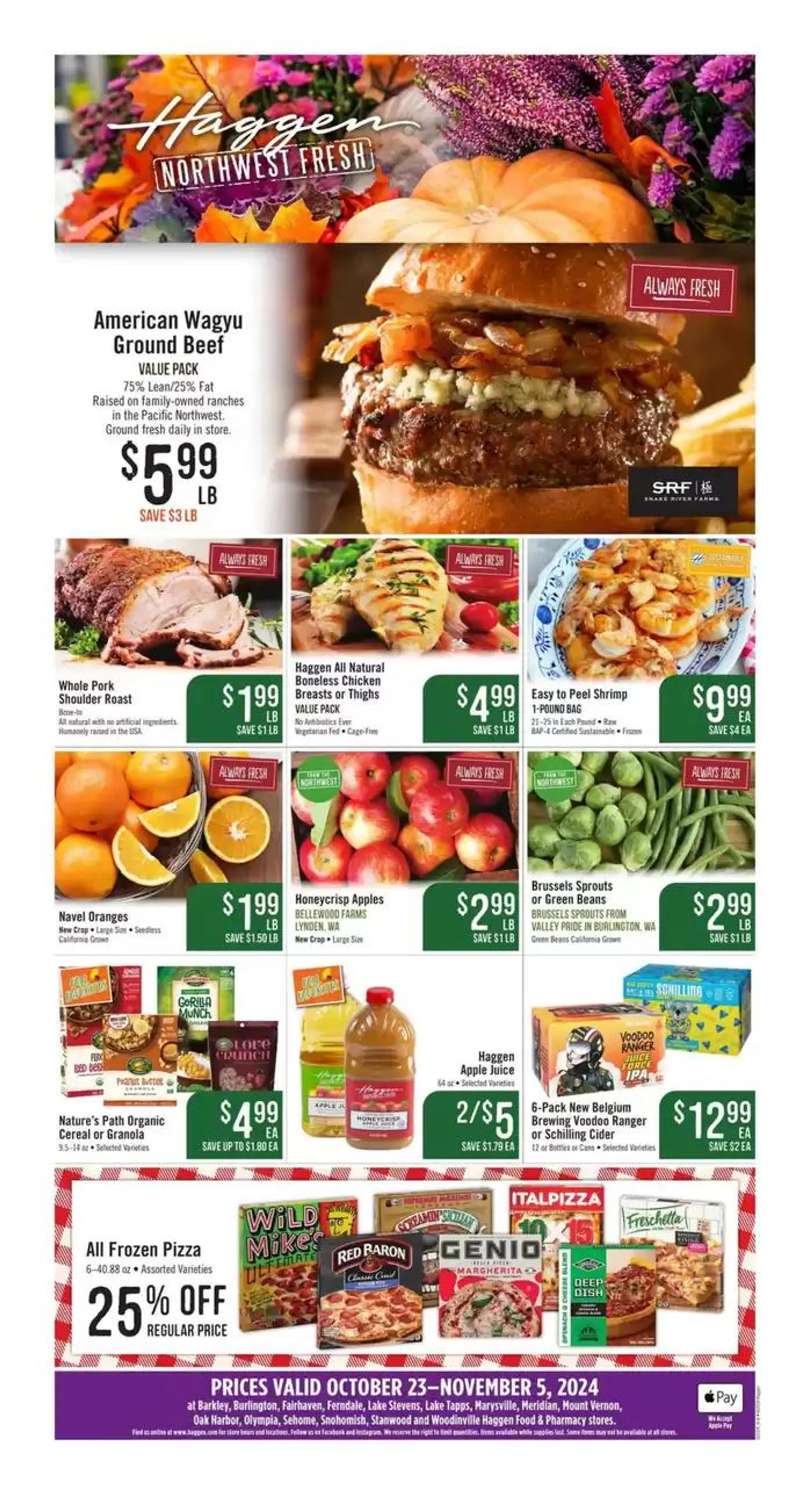 Weekly ad Weekly Flyer from October 23 to November 5 2024 - Page 1