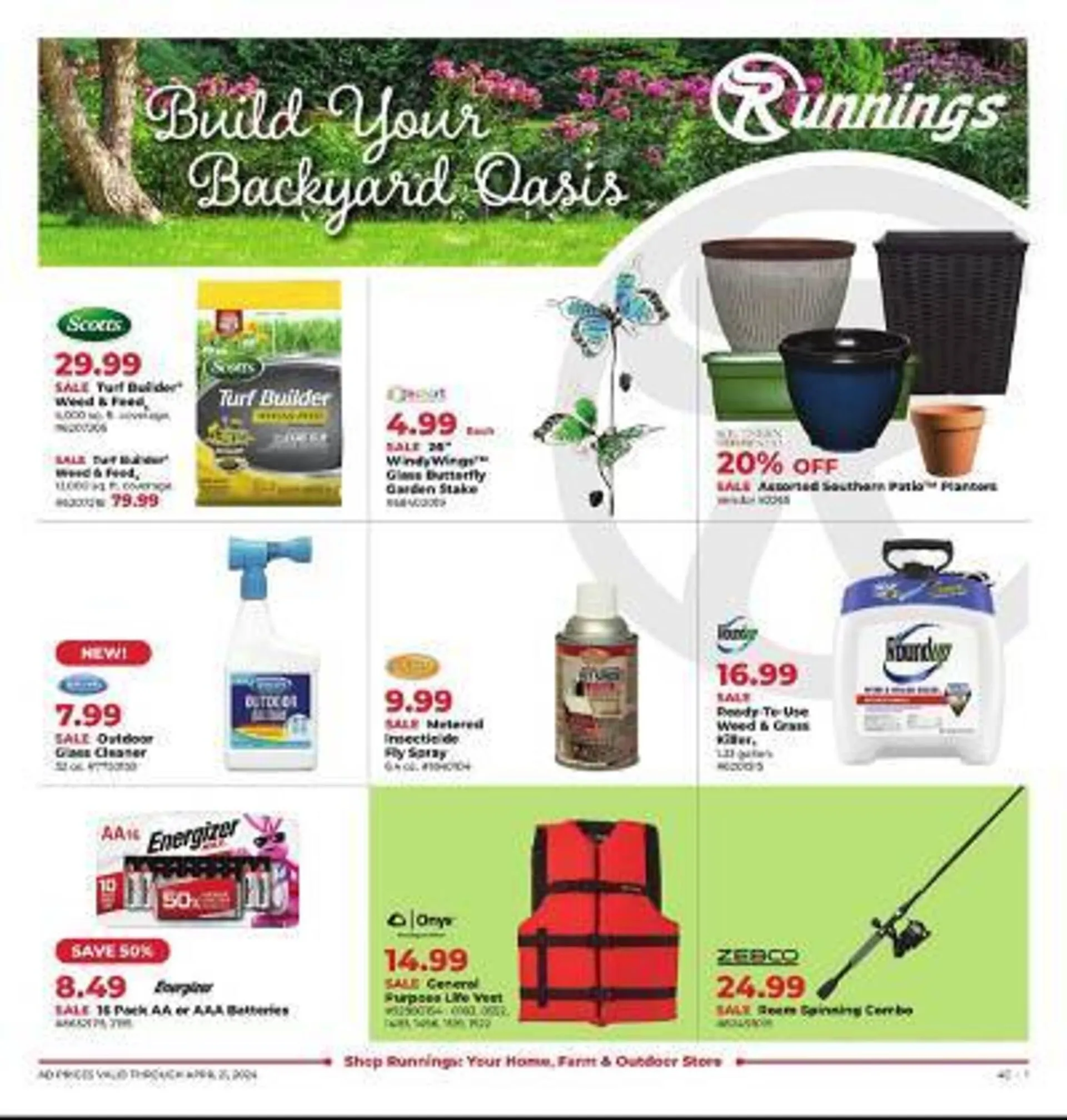 Weekly ad Runnings Weekly Ad from April 13 to April 21 2024 - Page 1