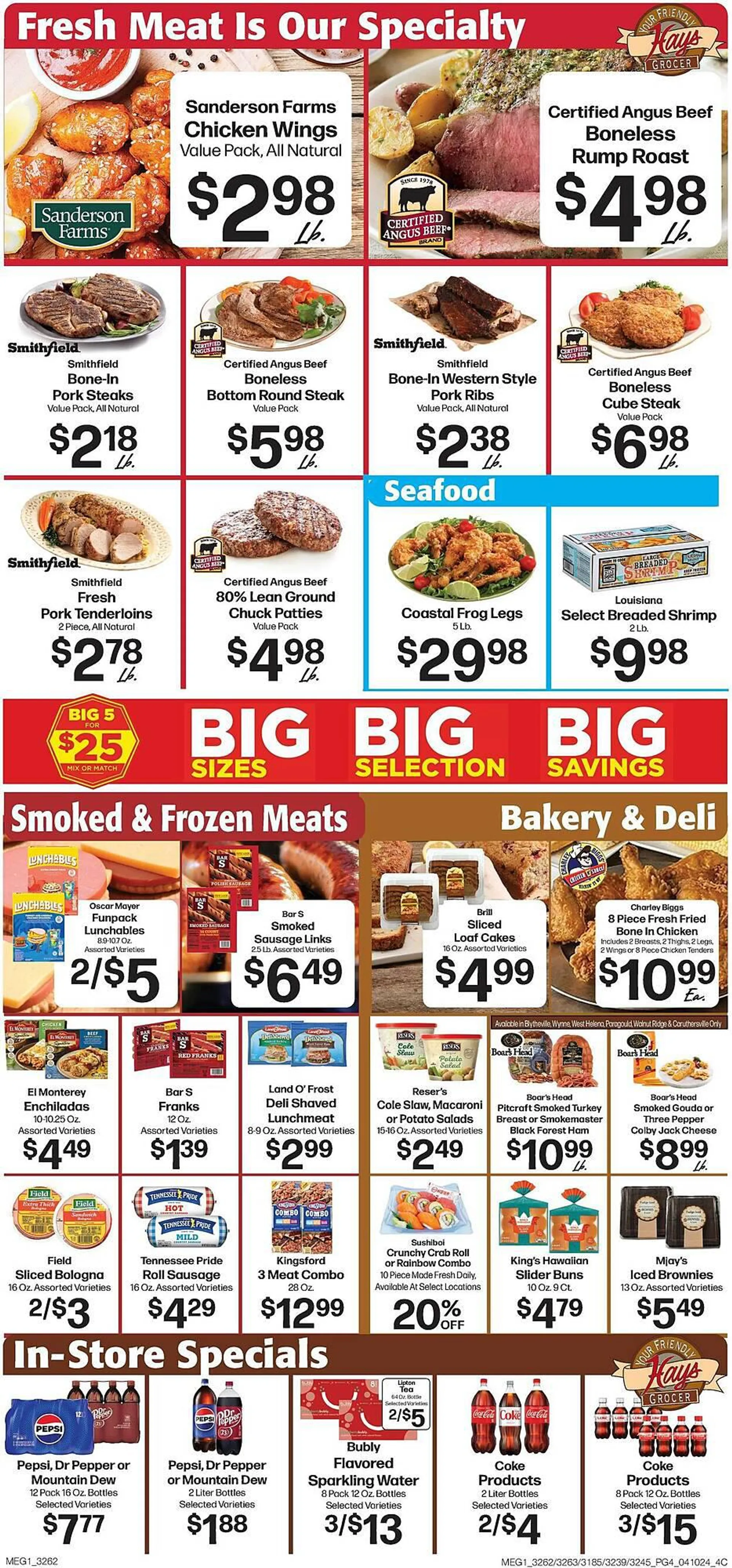 Weekly ad Hays Supermarket Weekly Ad from April 10 to April 16 2024 - Page 6