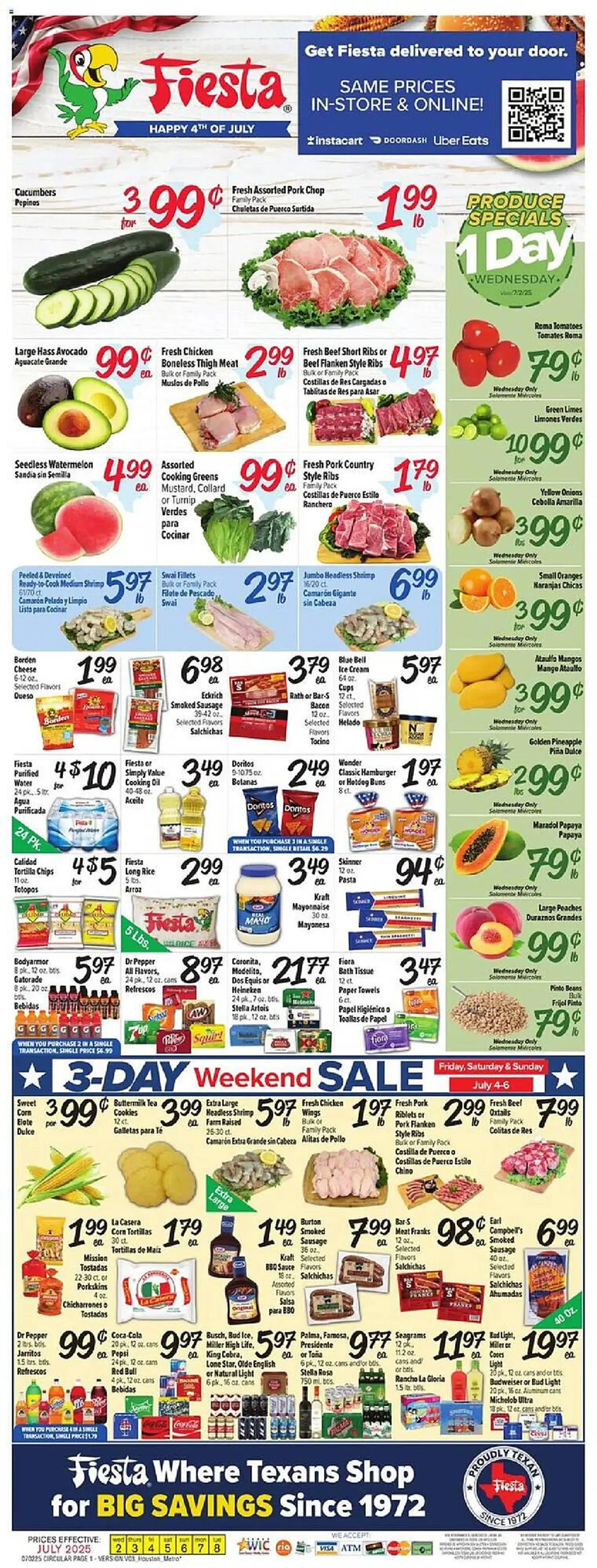 Fiesta Mart Weekly Ad - 1