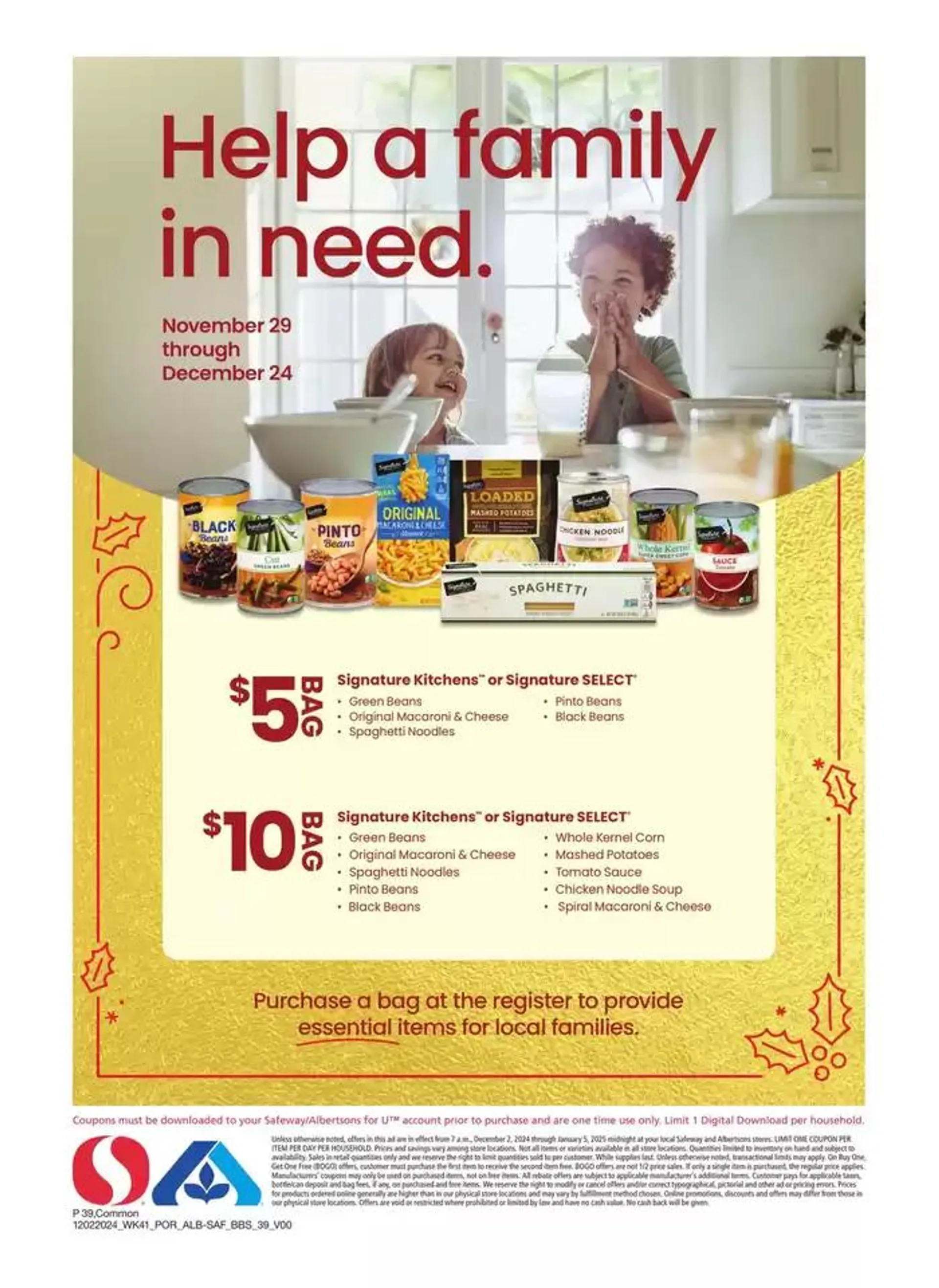 Weekly ad Albertsons - Portland - BBS from December 2 to January 5 2025 - Page 39