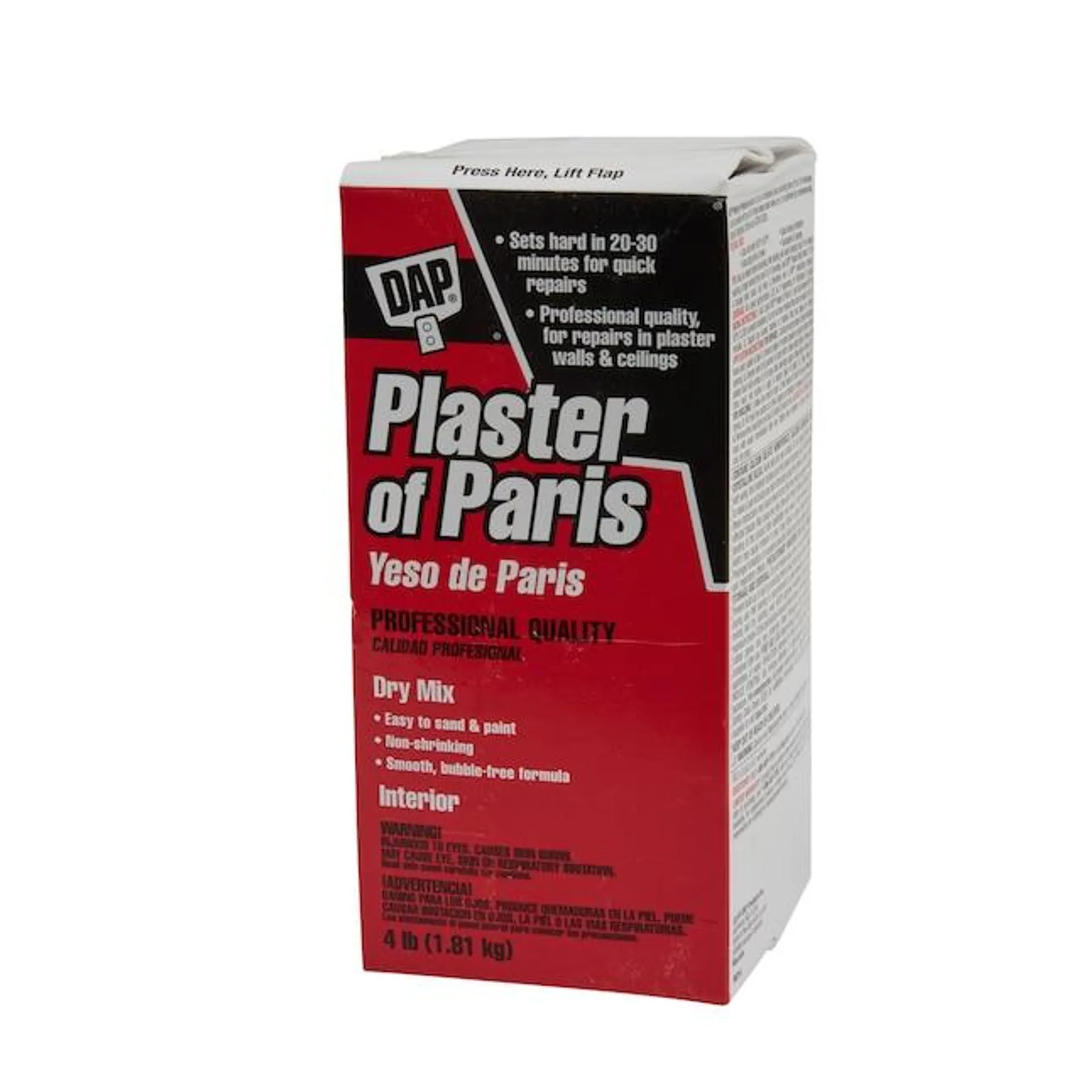 DAP 4-lb Carton Plaster Of Paris Plaster