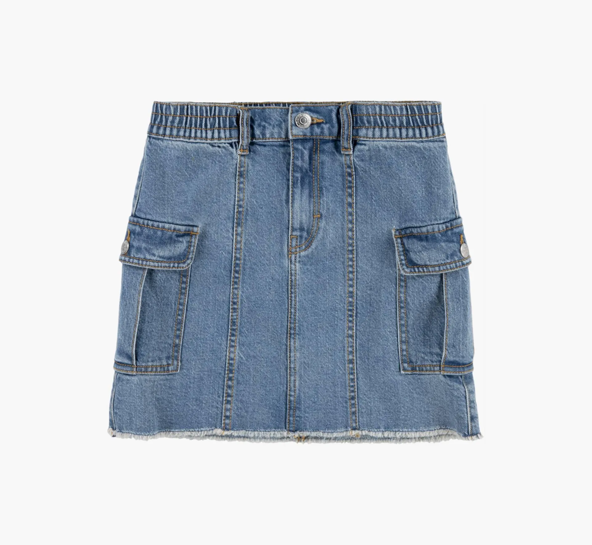 Denim Cargo Skirt Big Girls 7-16