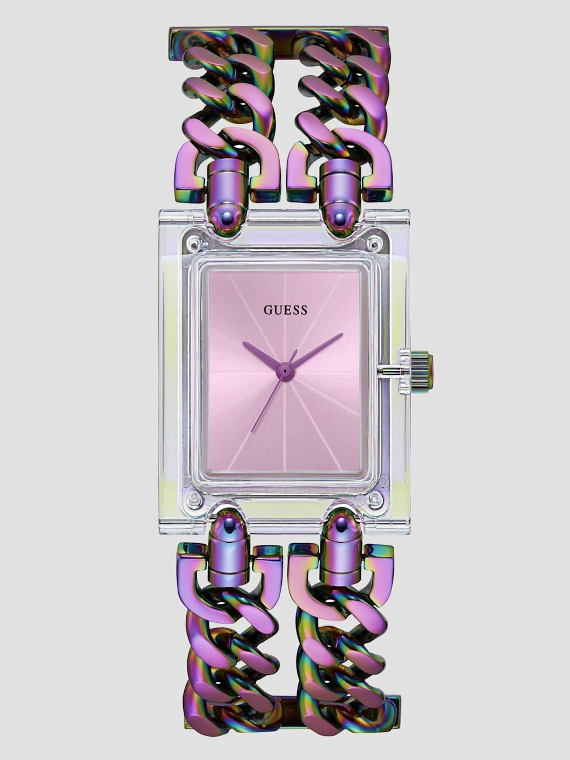 Iridescent Analog Watch