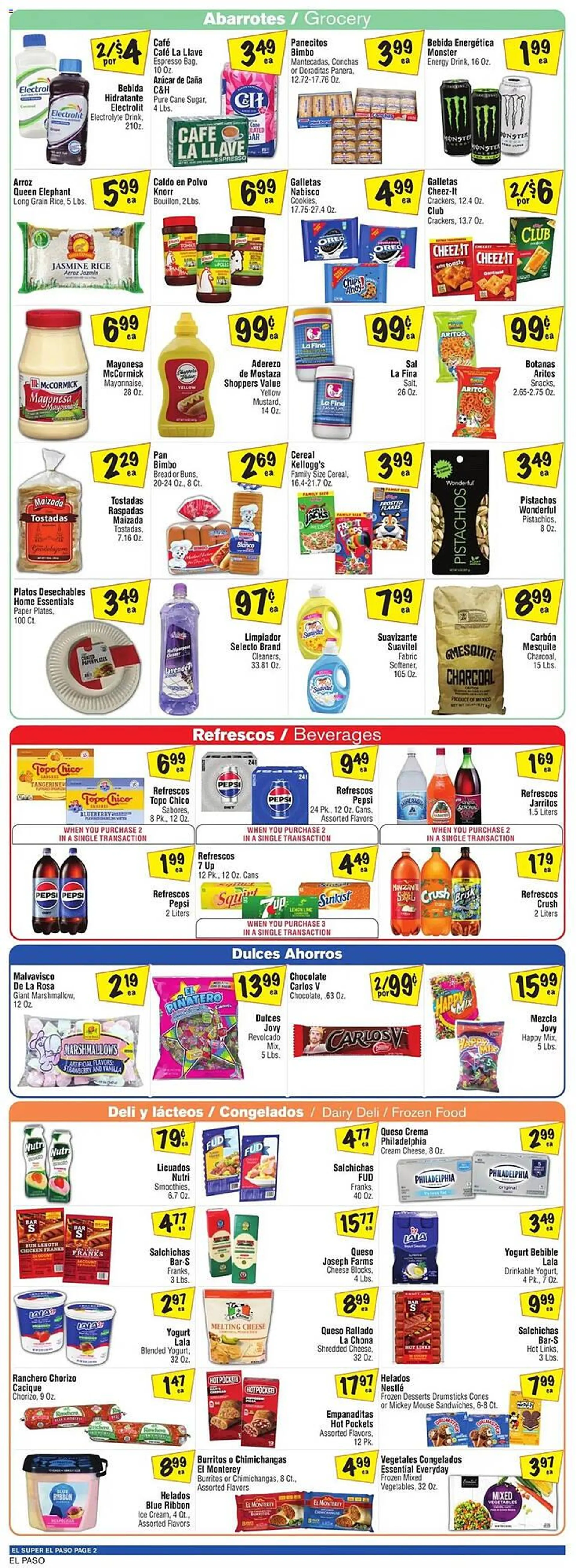 Weekly ad El Super Weekly Ad from December 25 to January 7 2025 - Page 2