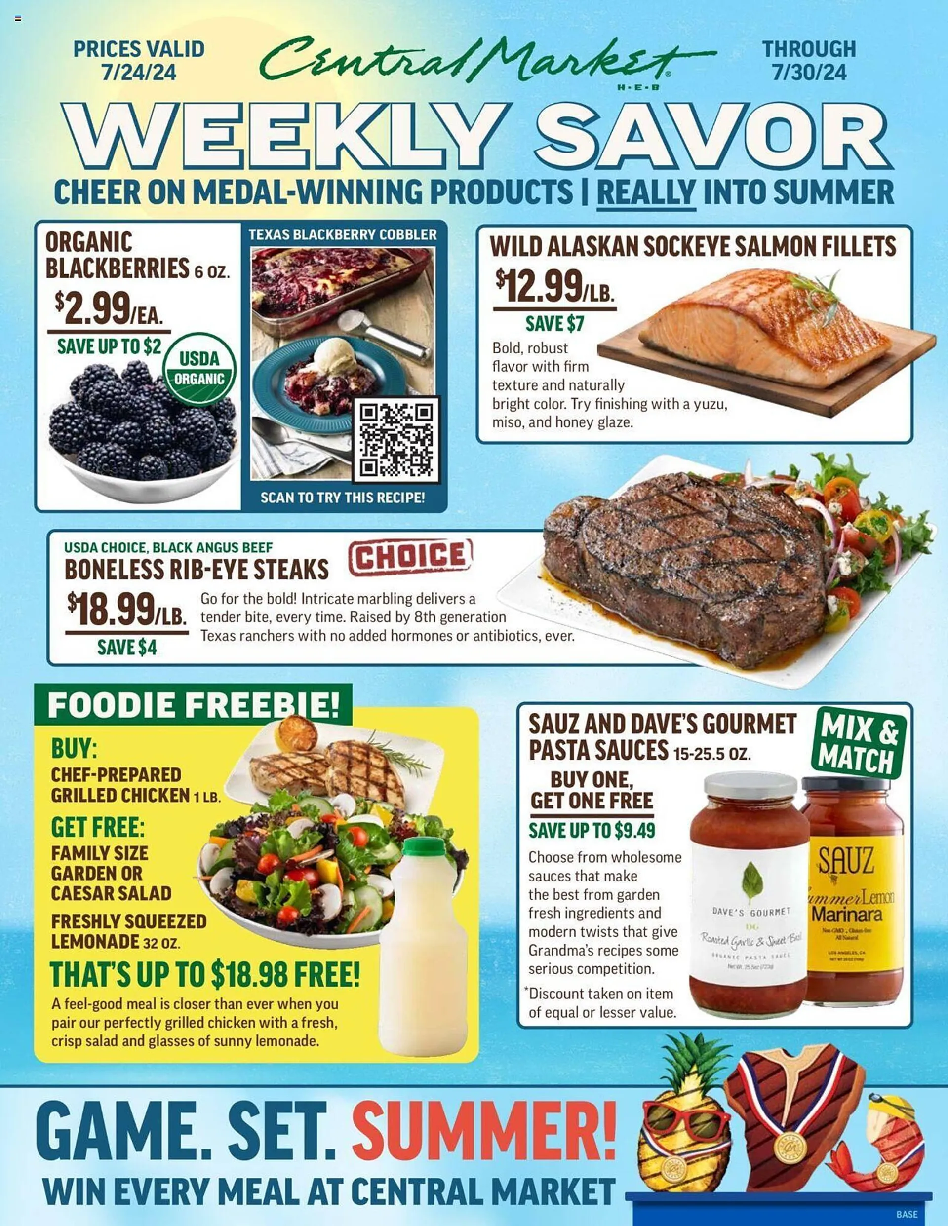 Central Market Weekly Ad - 1