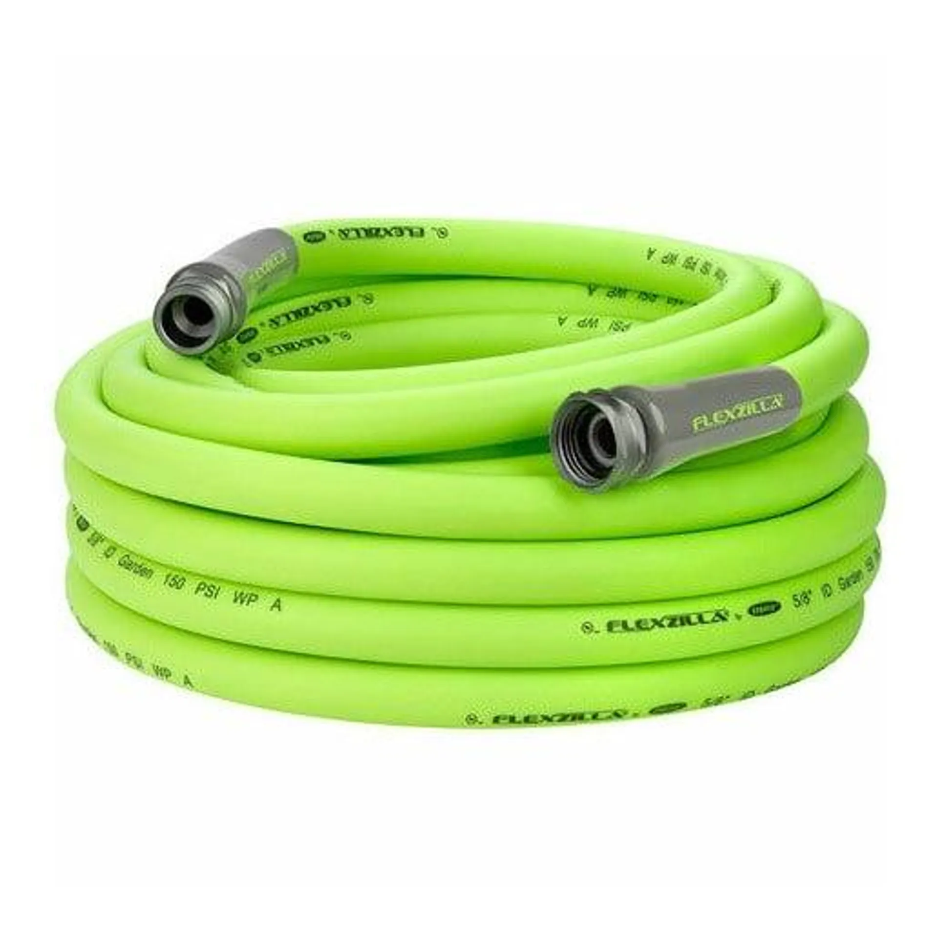 Flexzilla ZillaGreen 3/4" - 11 1/2" GHT Fittings Garden Hose - 5/8" x 50'