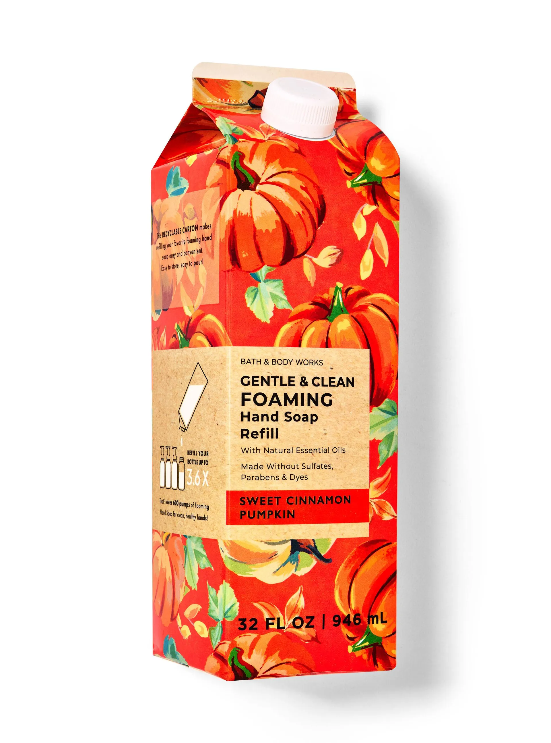 Sweet Cinnamon Pumpkin Gentle & Clean Foaming Refill