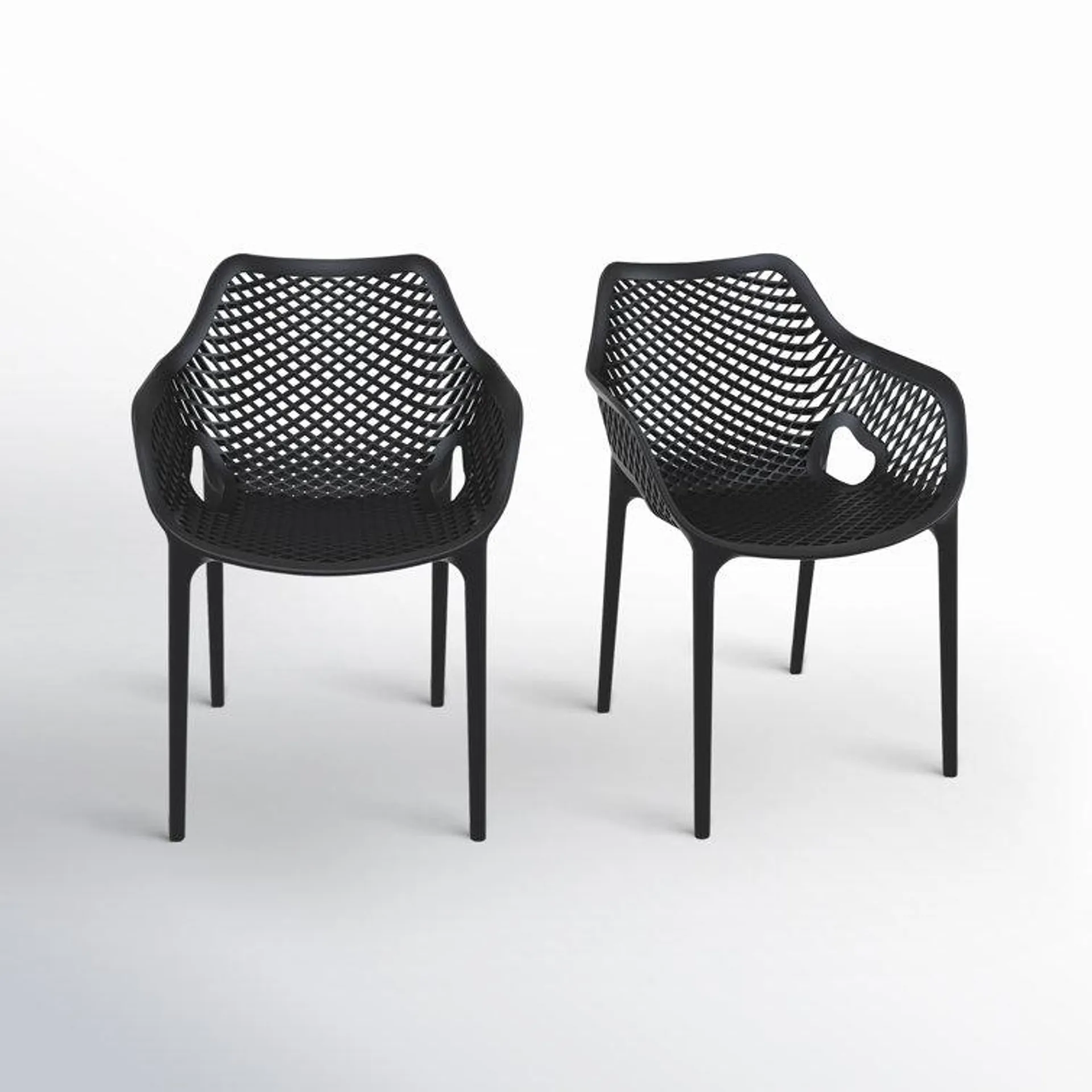 Farrah Outdoor Stacking Dining Armchair