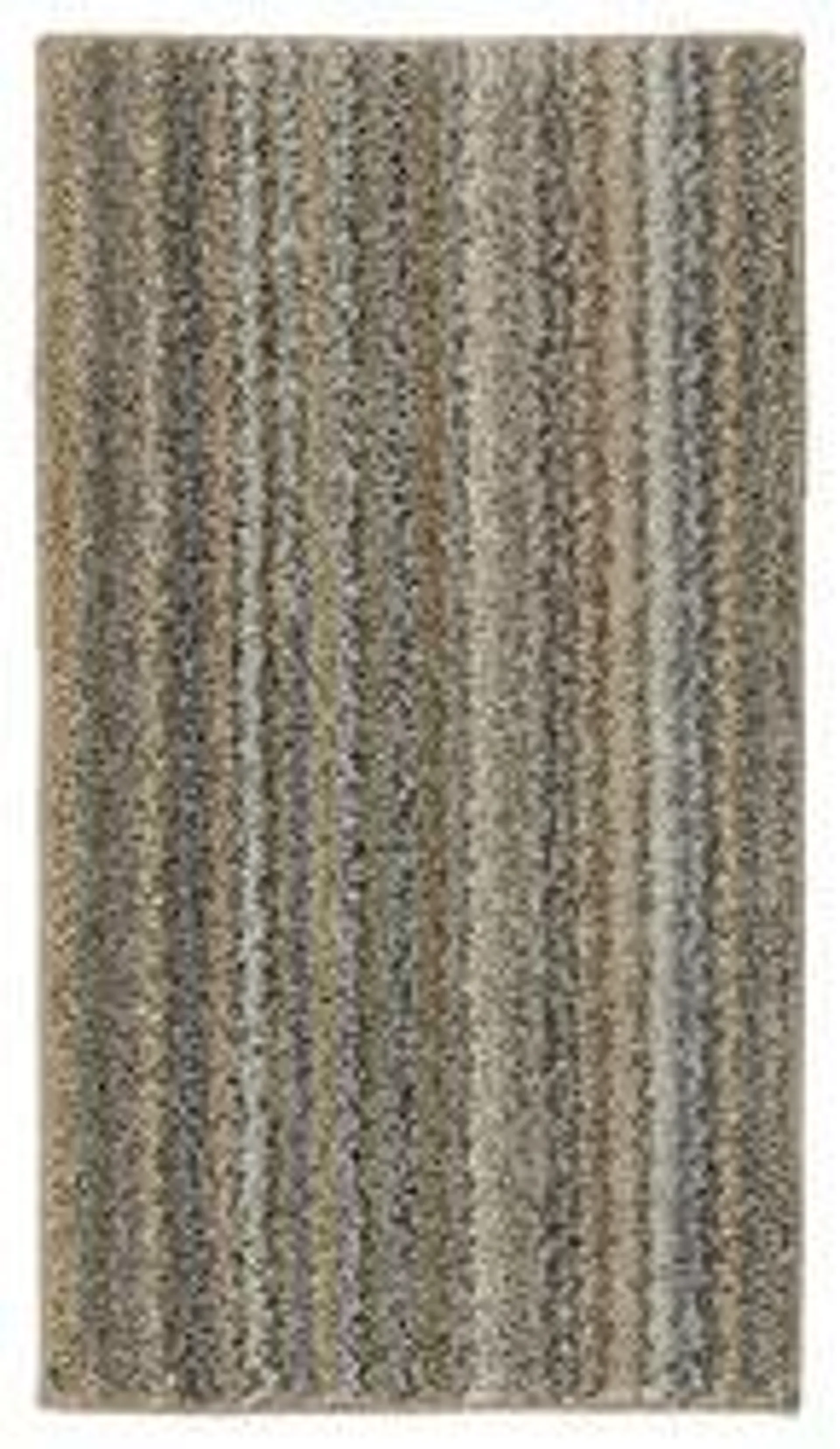 Studio Shag Earthtone 2' x 3' Accent Rug