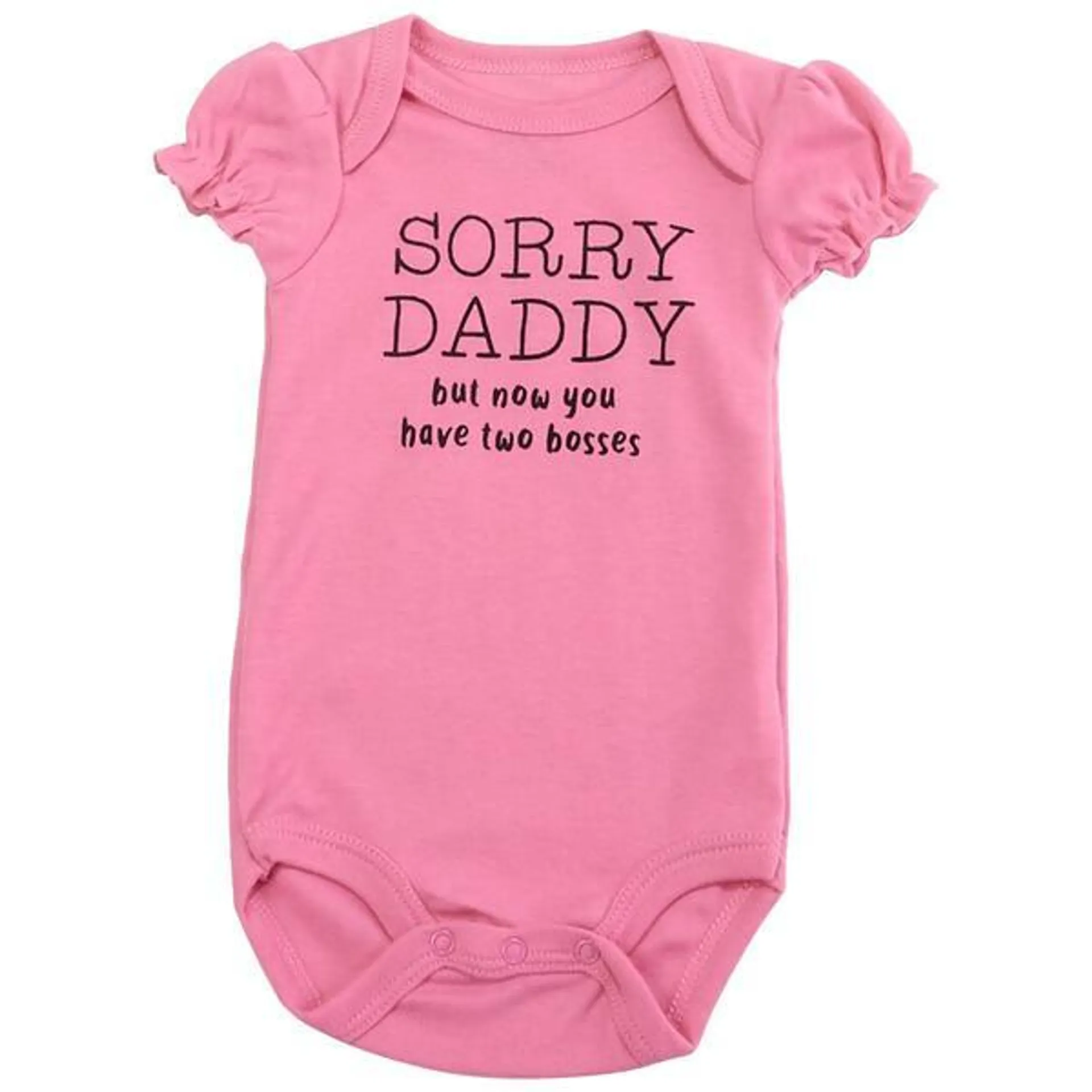 Baby Girl (NB-9M) Wild Child® Sorry Daddy Bodysuit