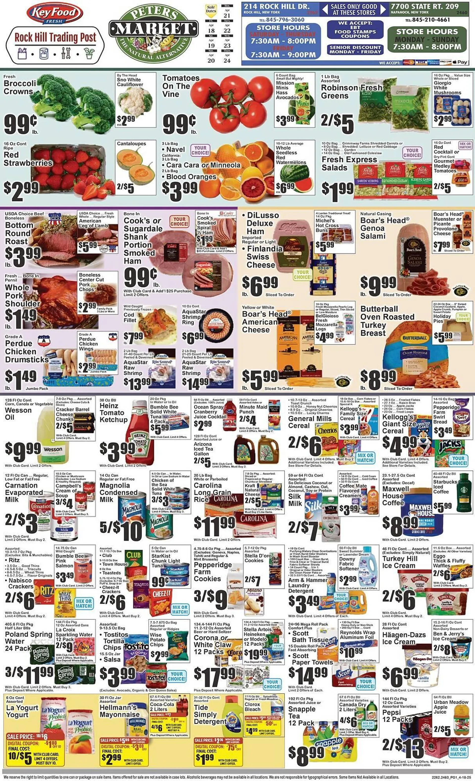 Key Food Weekly Ad - 1