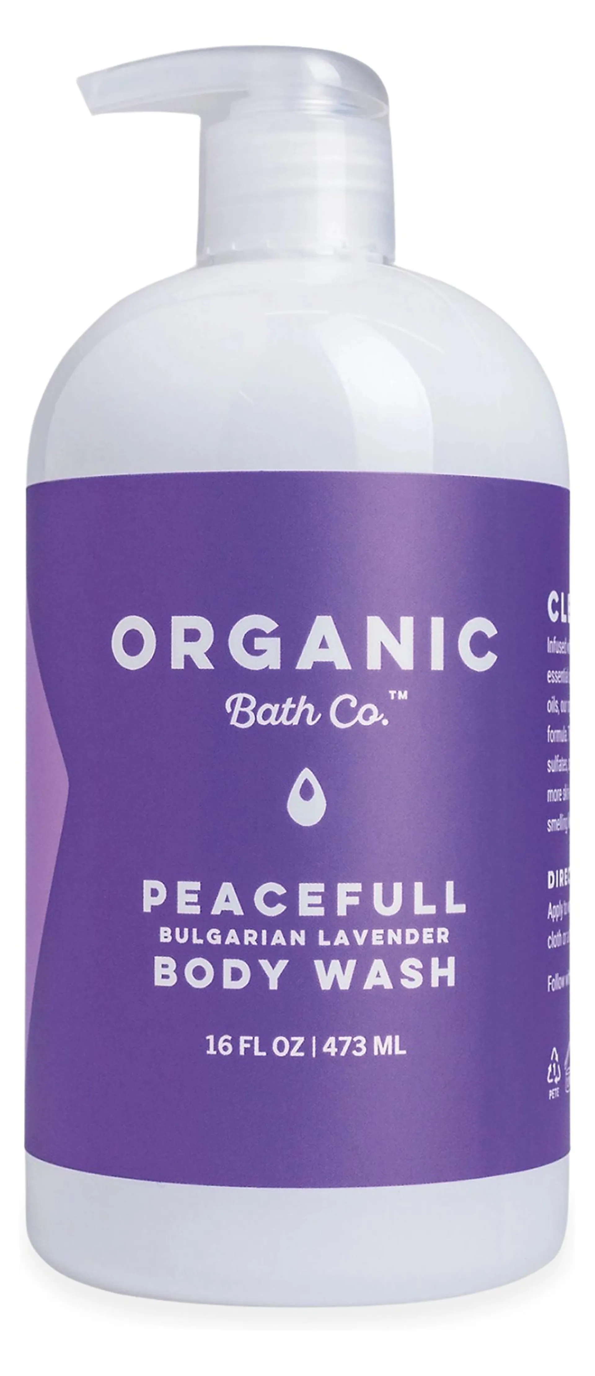 Organic Bath Company - Body Wash in PeaceFull