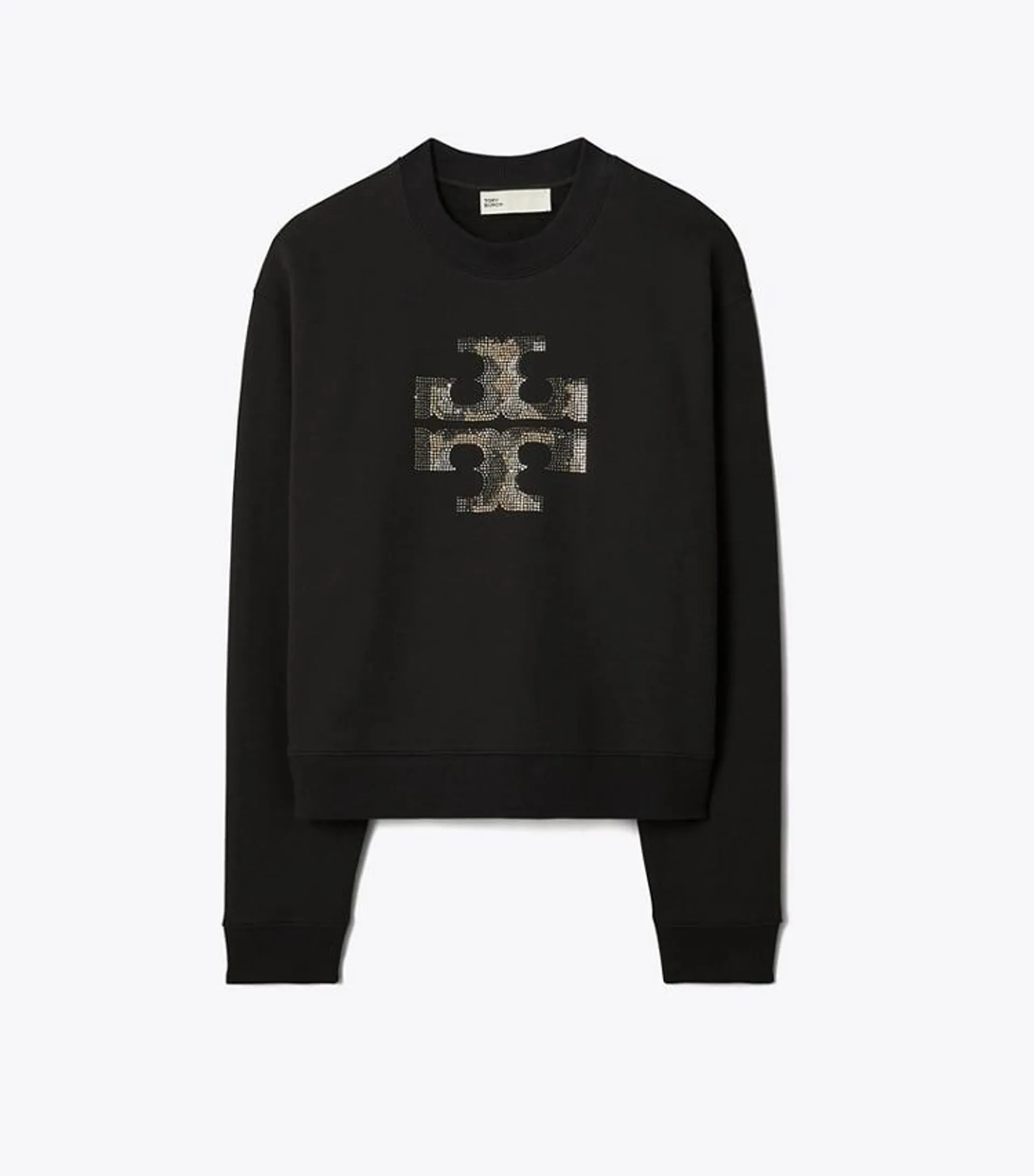 CRYSTAL LOGO SWEATSHIRT