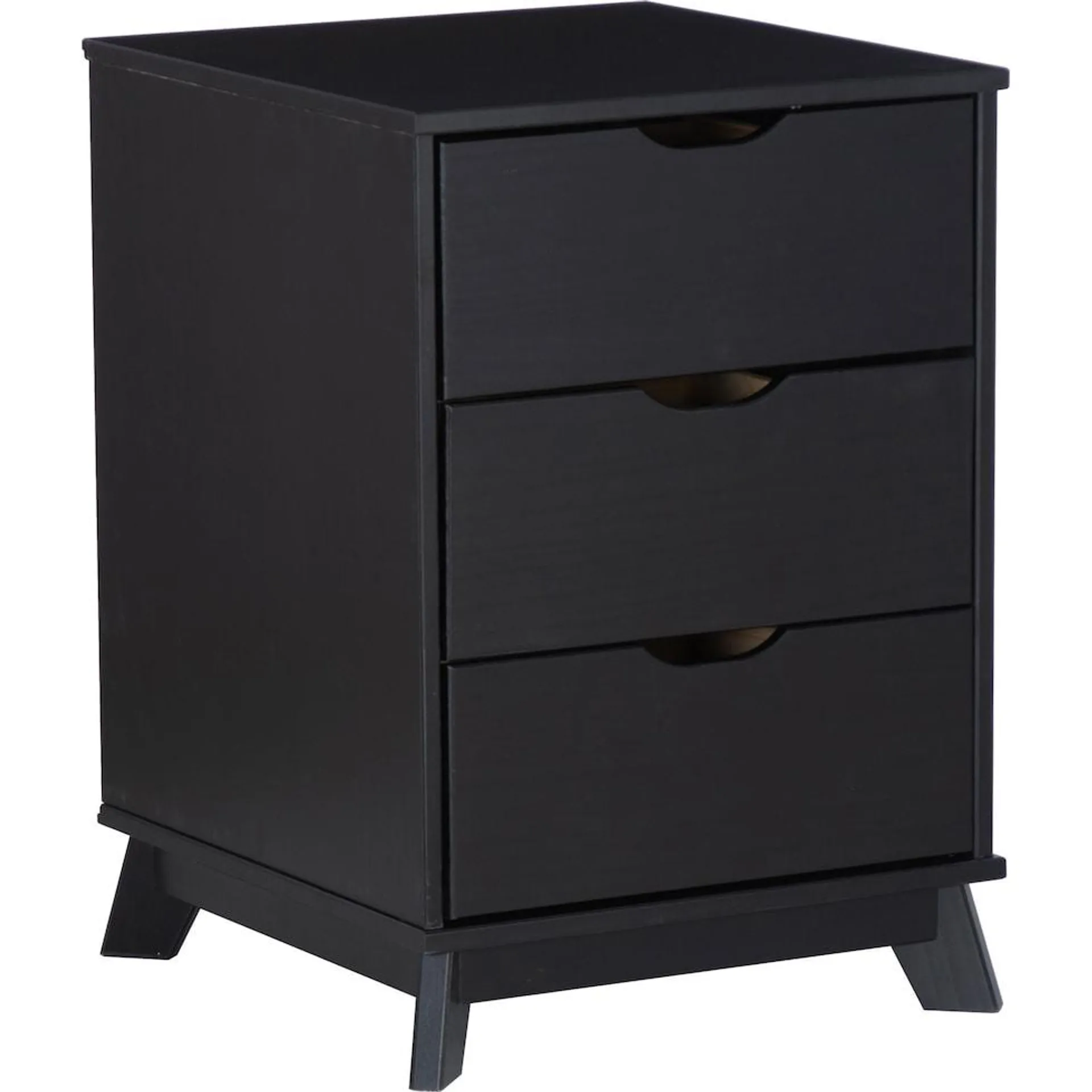 Elna 3-Drawer Nightstand