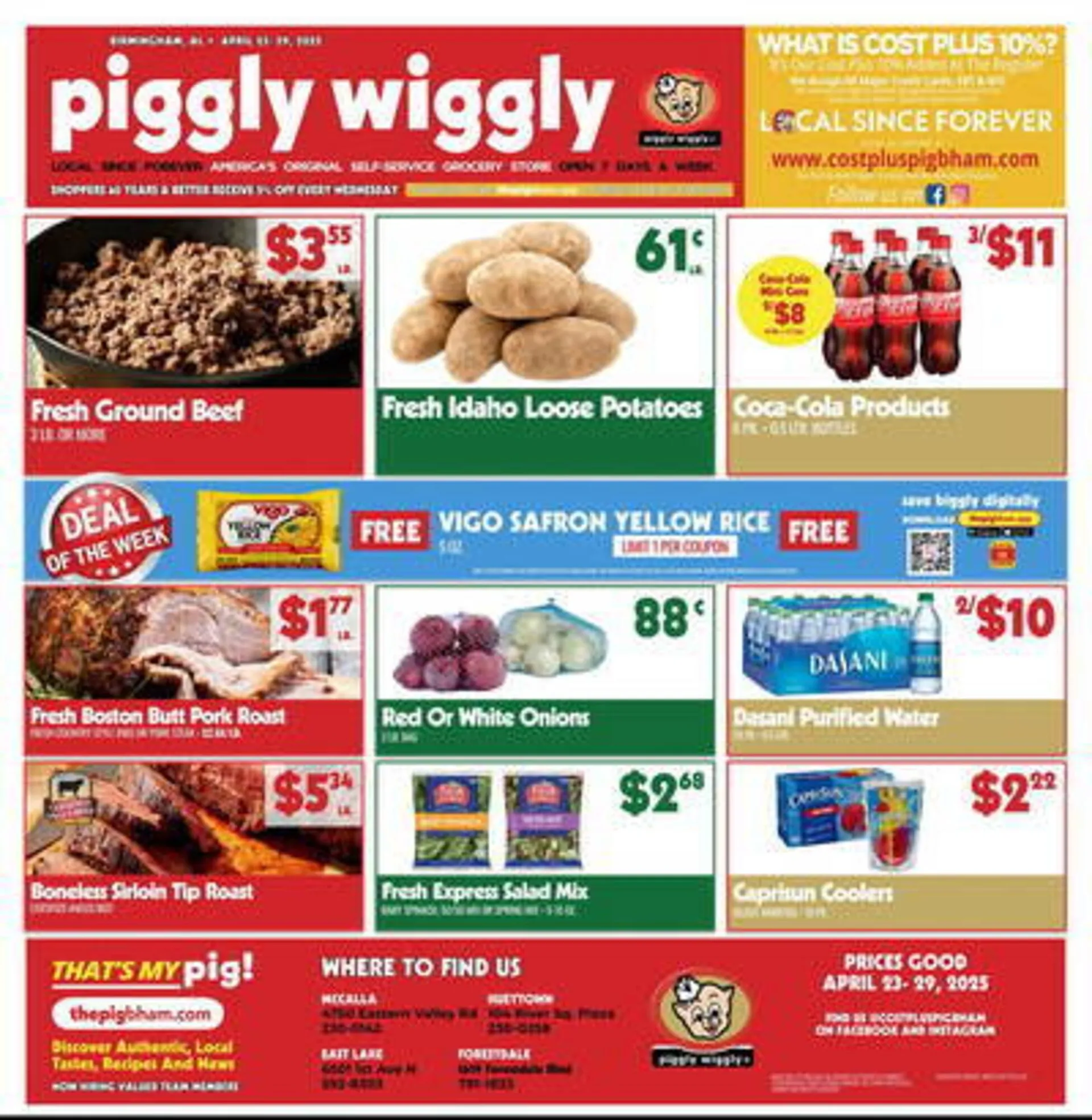 Piggly Wiggly Weekly Ad - 1