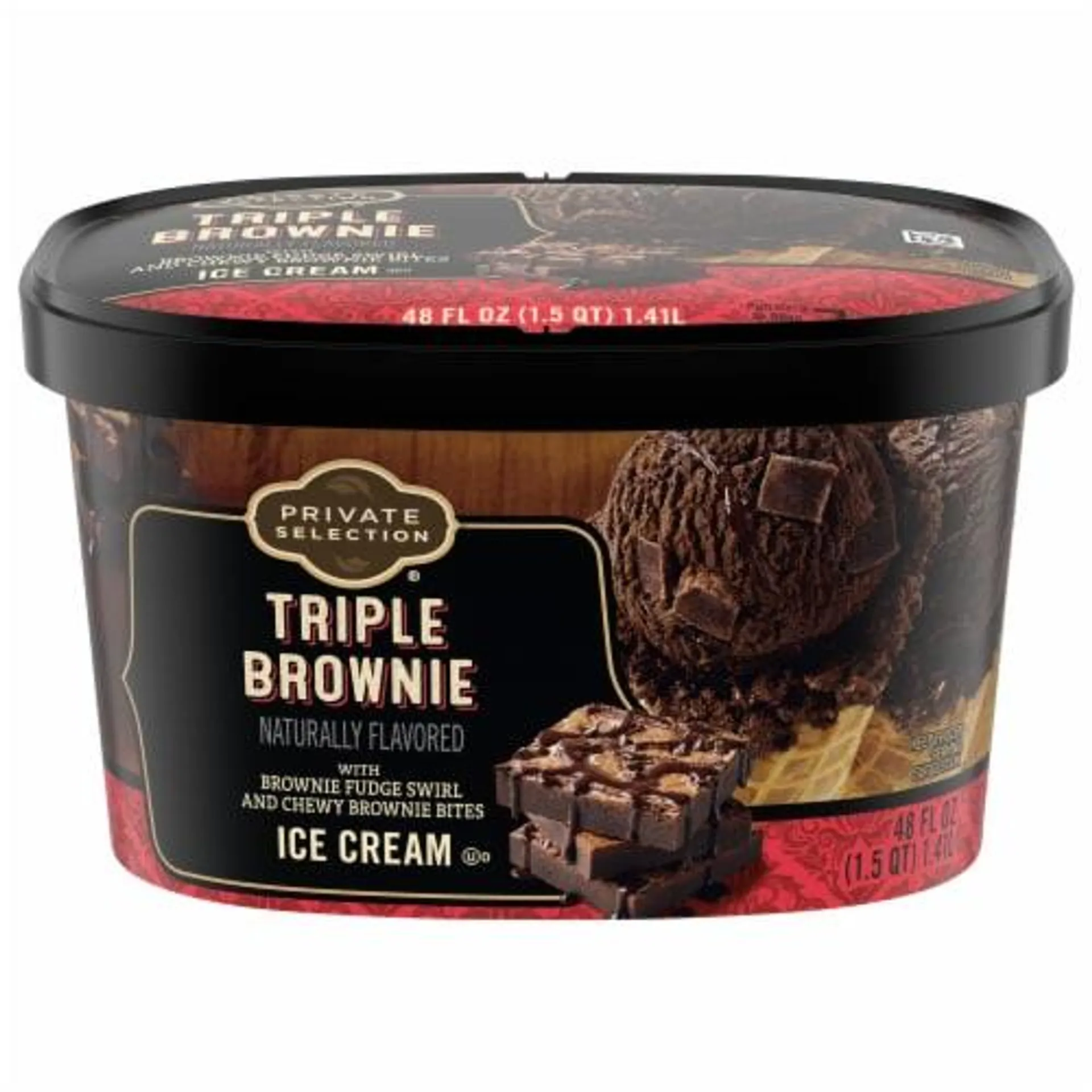 Private Selection® Triple Brownie Ice Cream