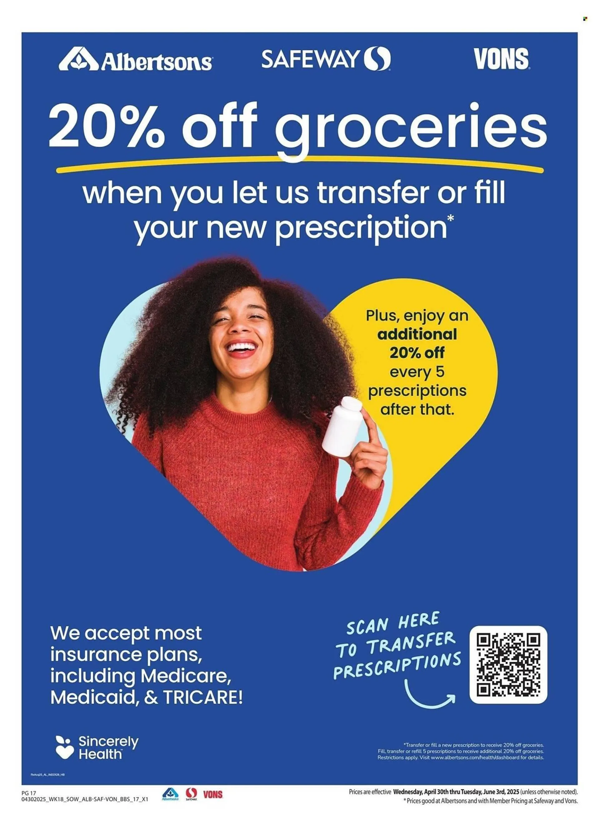 Weekly ad Albertsons Weekly Ad from April 30 to June 3 2025 - Page 17