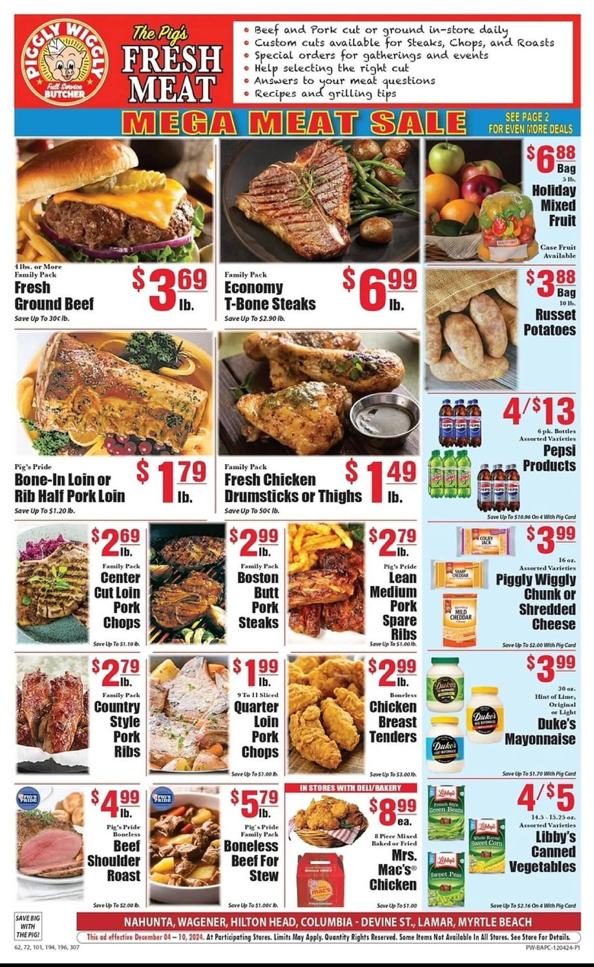 Piggly Wiggly Weekly Ad - 1