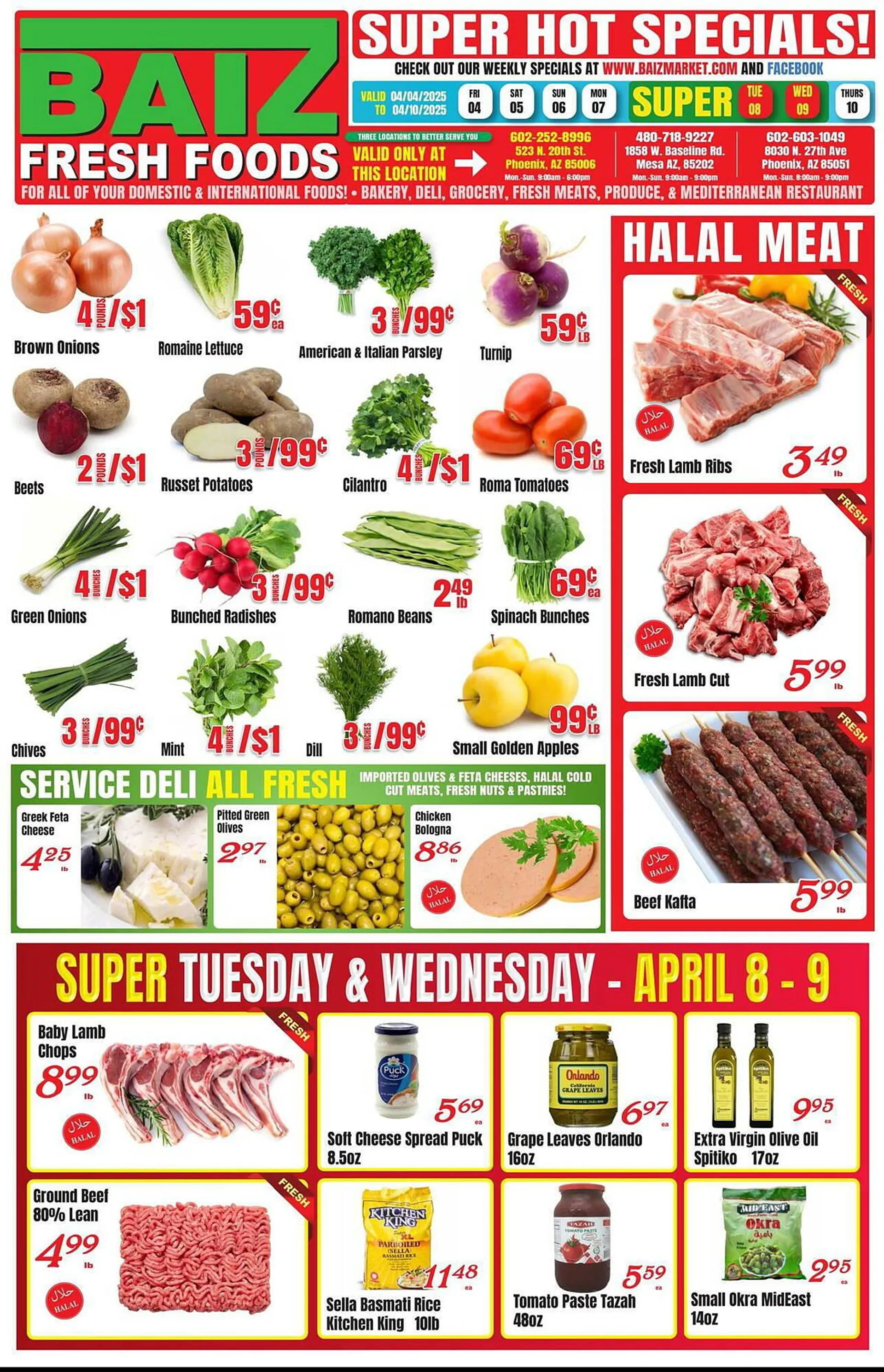 Baiz Market Place Weekly Ad - 1