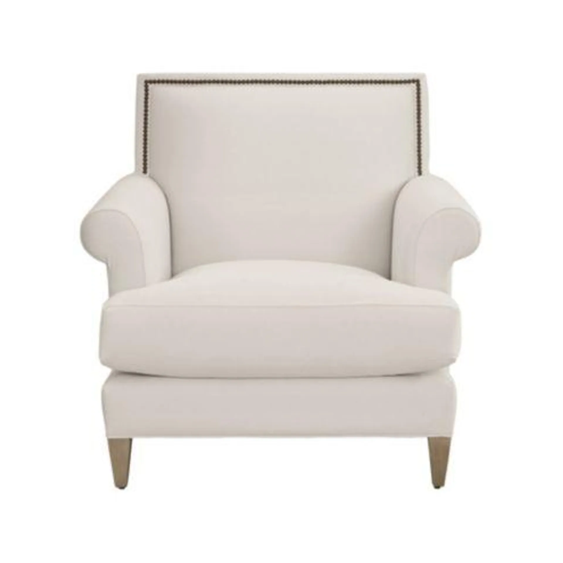 Juliana Chair with Brass Nailheads