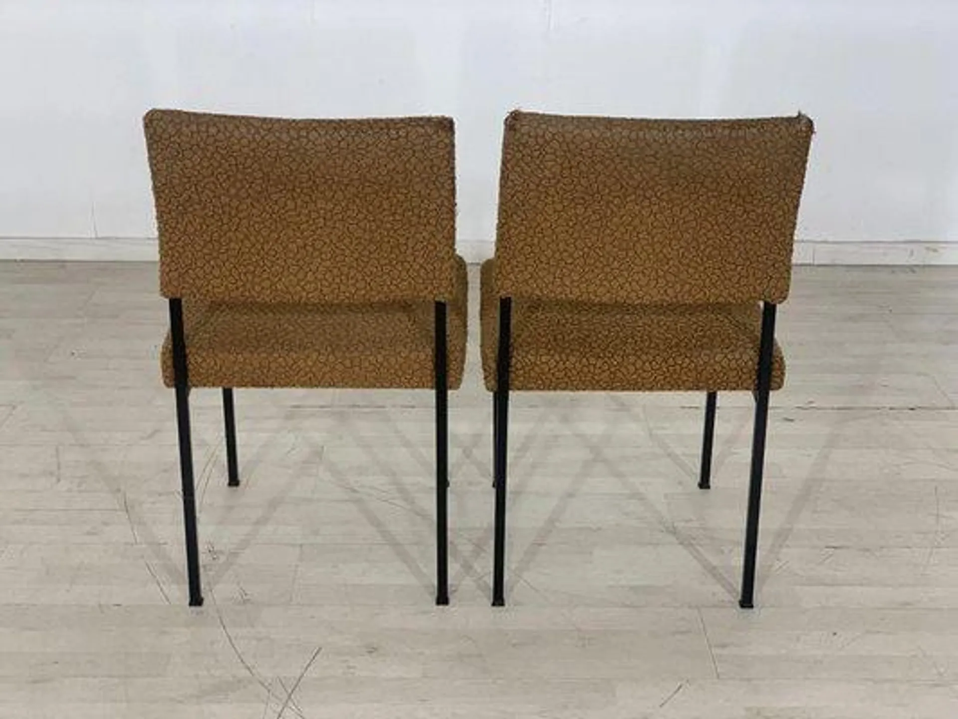 Mid-Century Chairs Dining Room Chairs, Set of 2