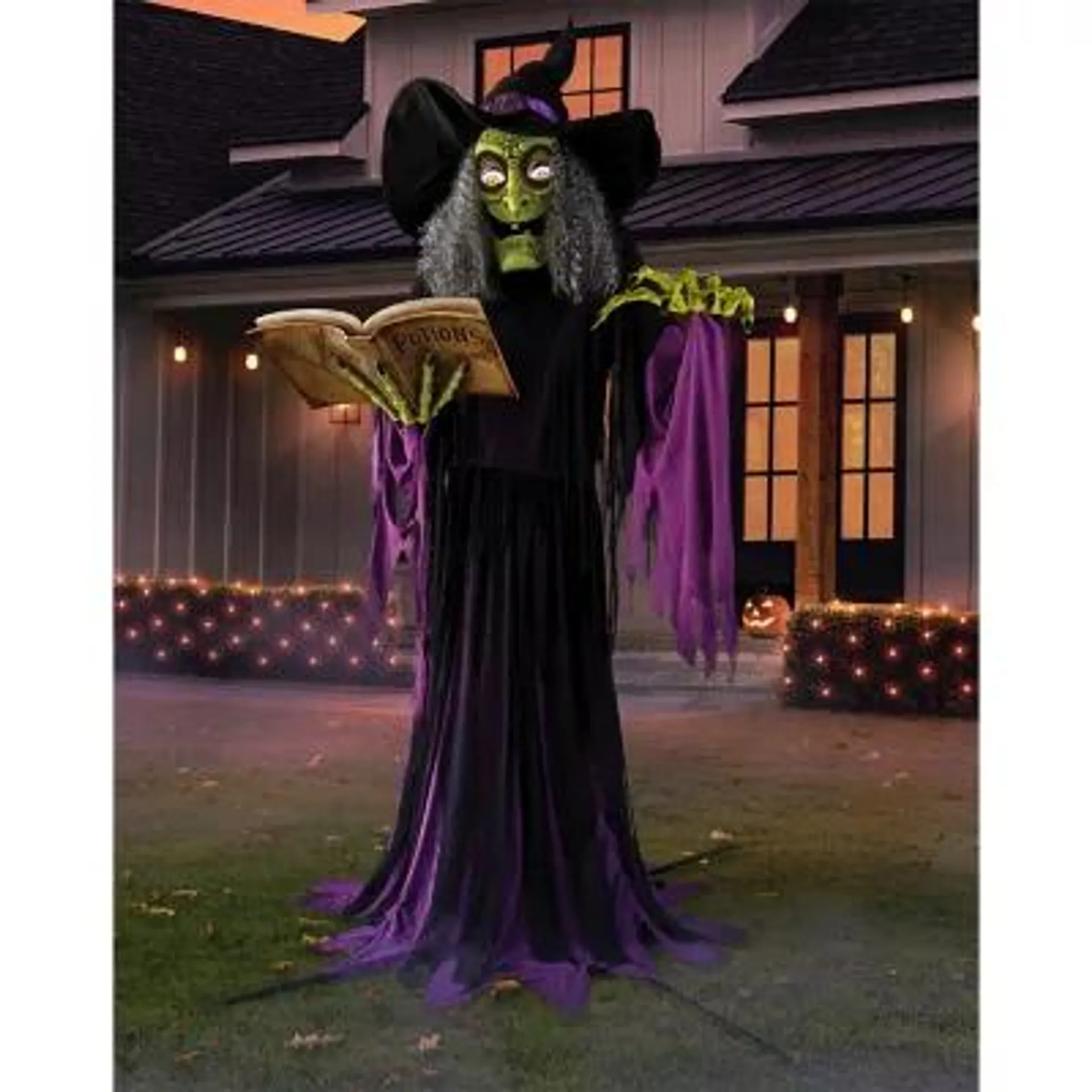 Member's Mark 9' Pre-Lit Animated Spell-Casting Witch