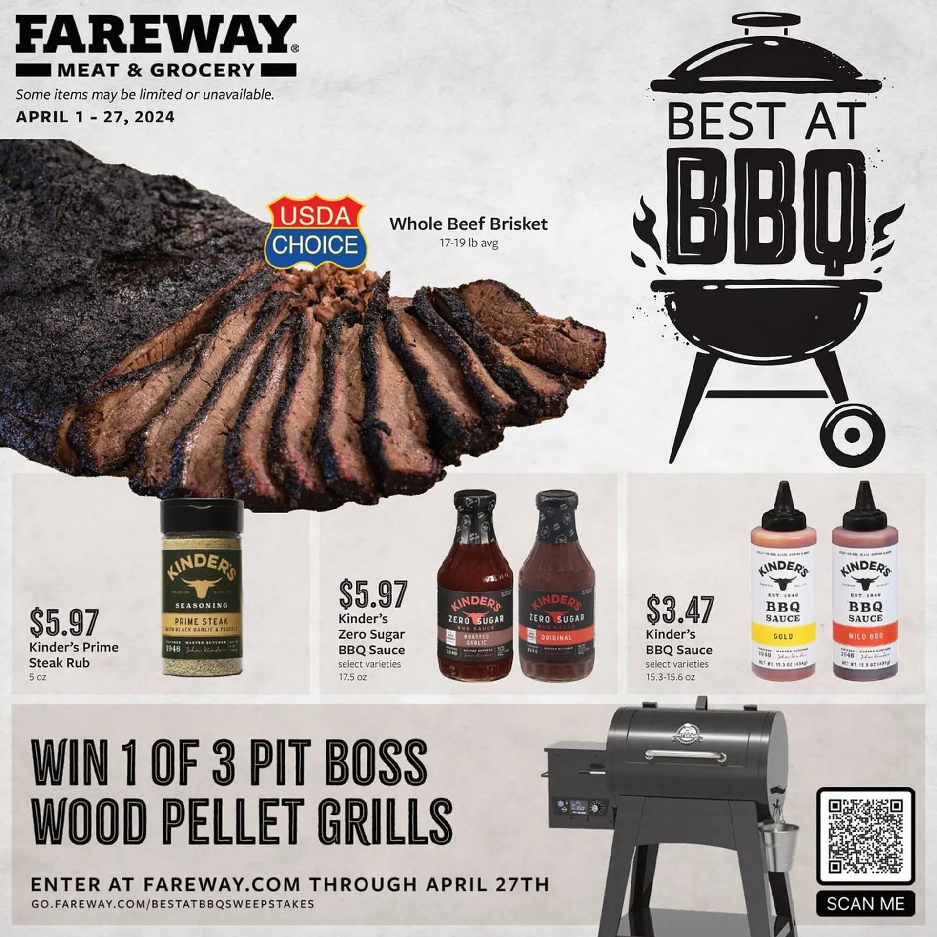 Weekly ad Fareway Weekly Ad from April 2 to April 27 2024 - Page 