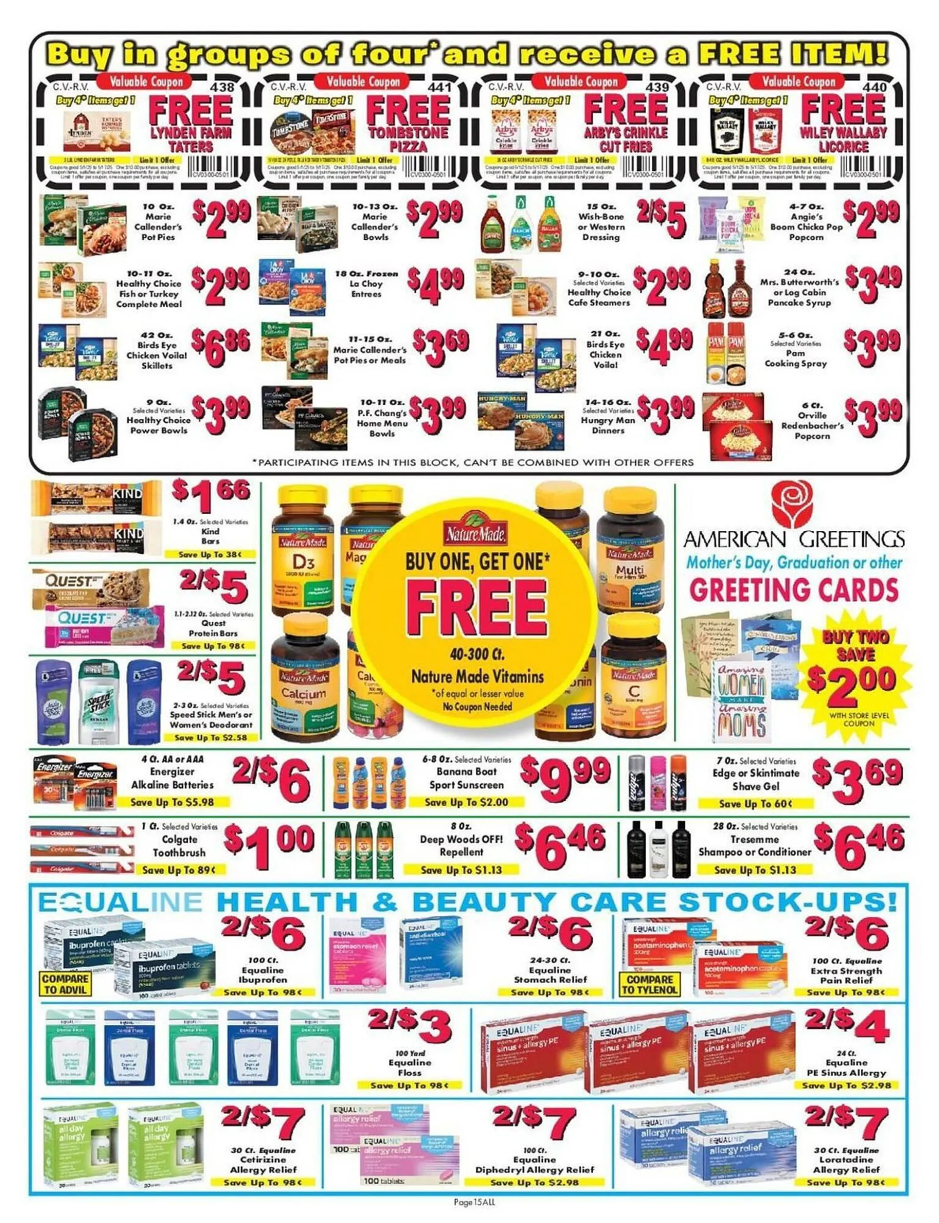 Weekly ad Miners County Market Weekly Ad from May 7 to May 13 2025 - Page 15