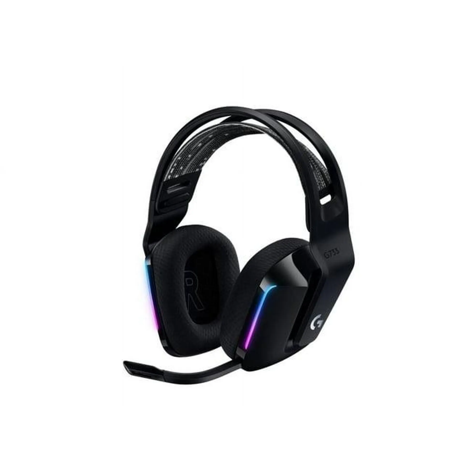 Logitech G733 Lightspeed Wireless PC Gaming Headset - Black