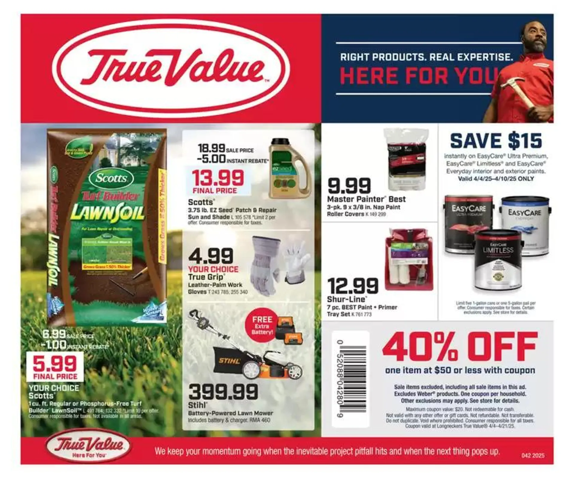 Weekly ad Top deals and discounts from April 4 to April 21 2025 - Page 1