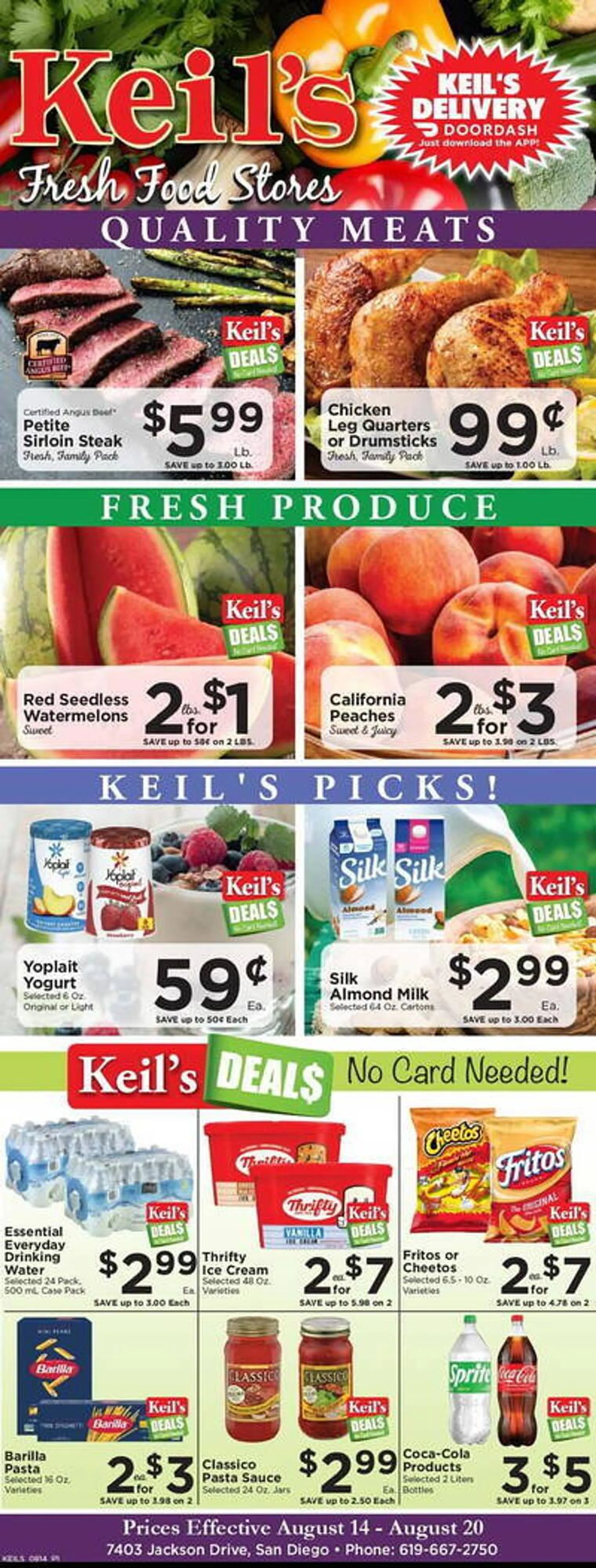 Keils Fresh Food Stores Weekly Ad - 1