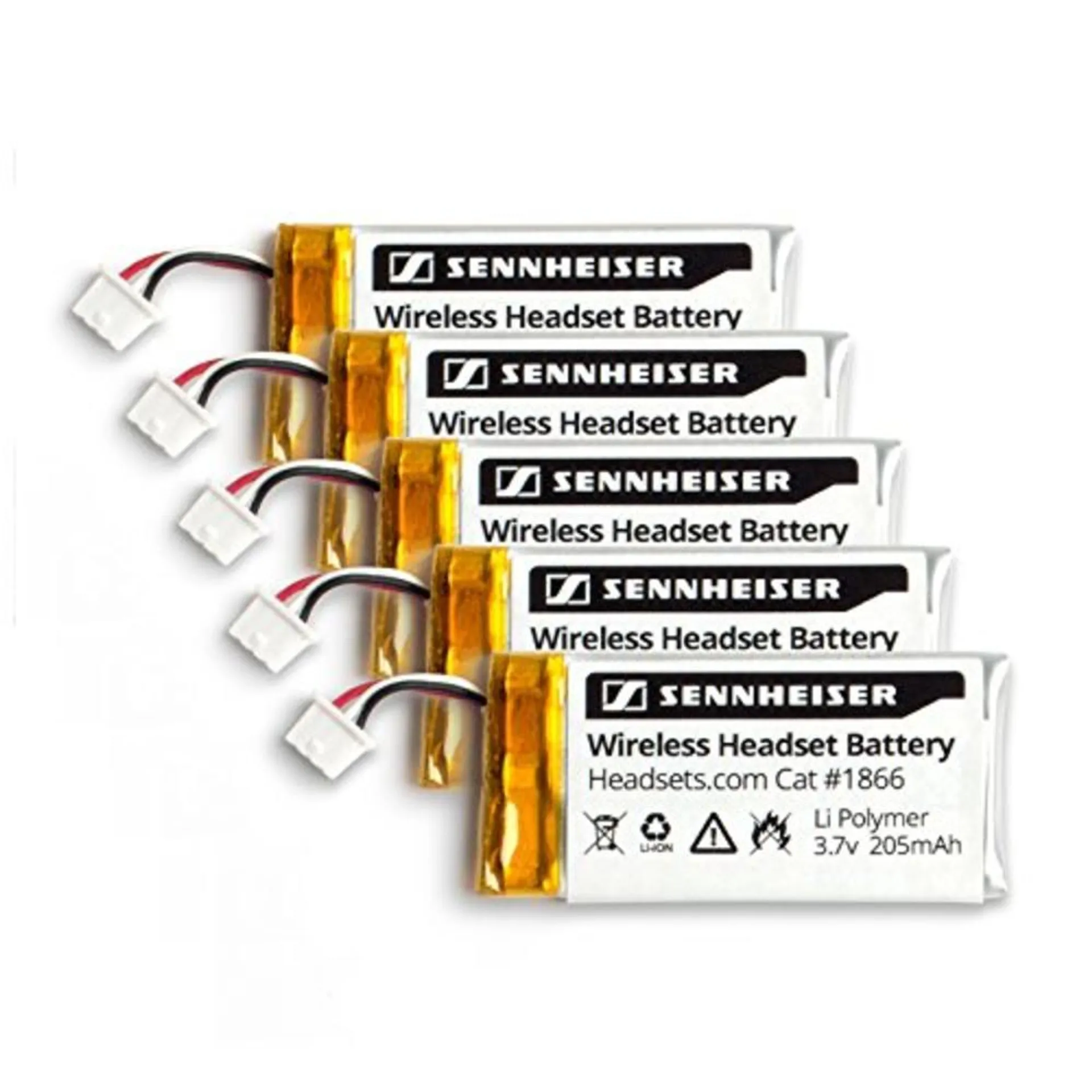 Sennheiser Replacement Rechargeable Battery for OfficeRunner Wireless Headset DW Office DW Pro1 DW Pro2 SD Office SD Pro1 SD Pro