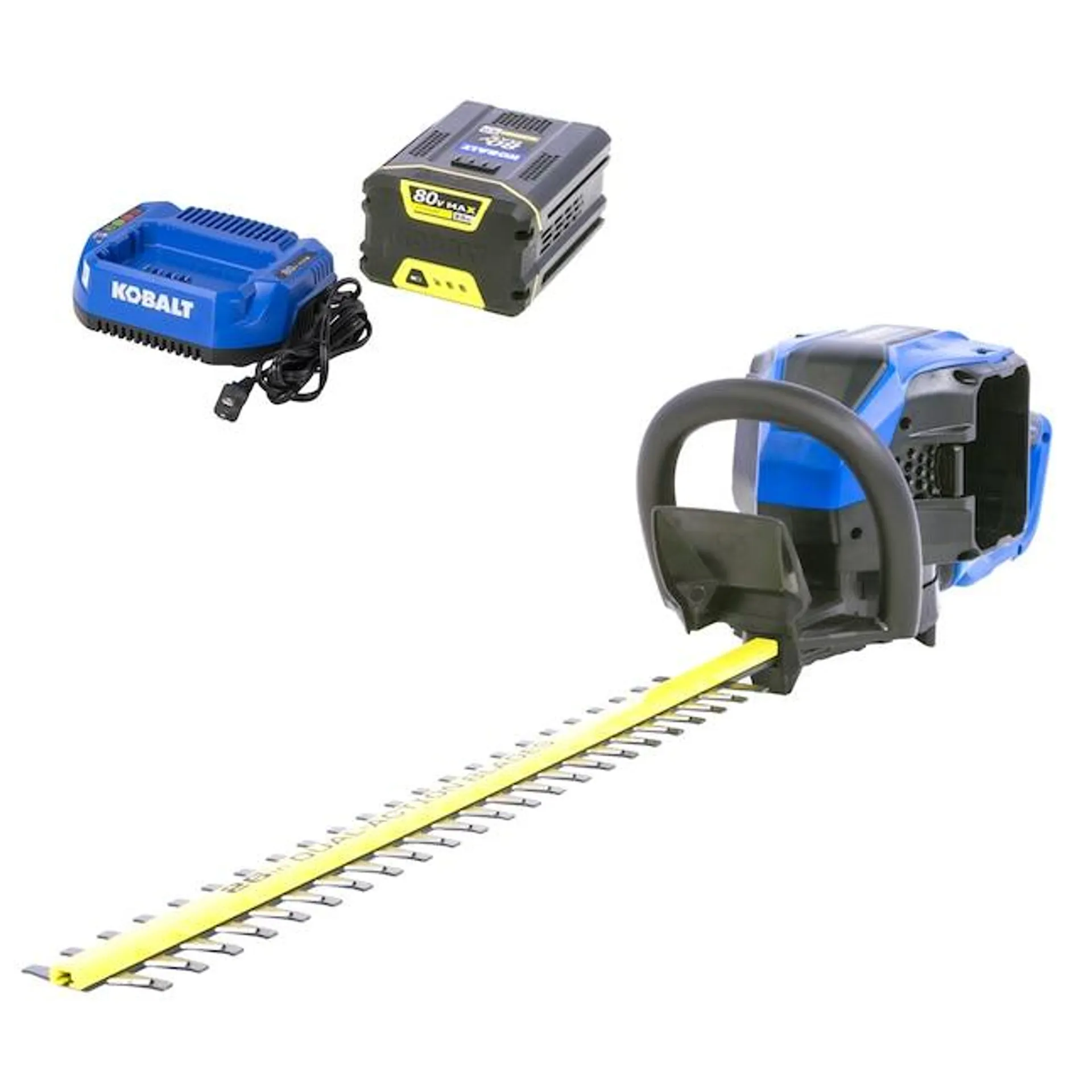 Kobalt 80-volt 26-in Battery Hedge Trimmer 2 Ah (Battery and Charger Included)