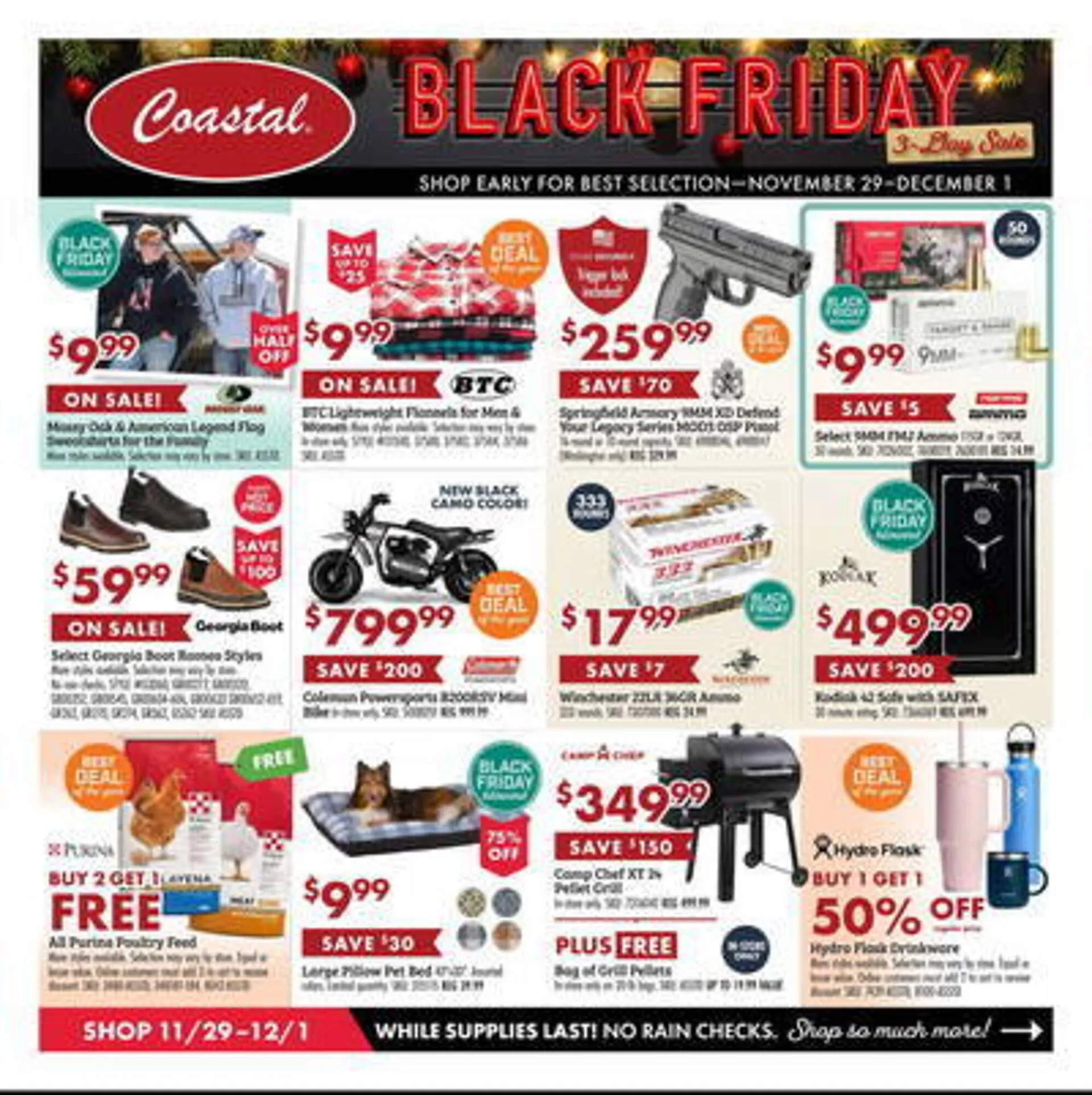 Coastal Farm & Ranch Weekly Ad - 1