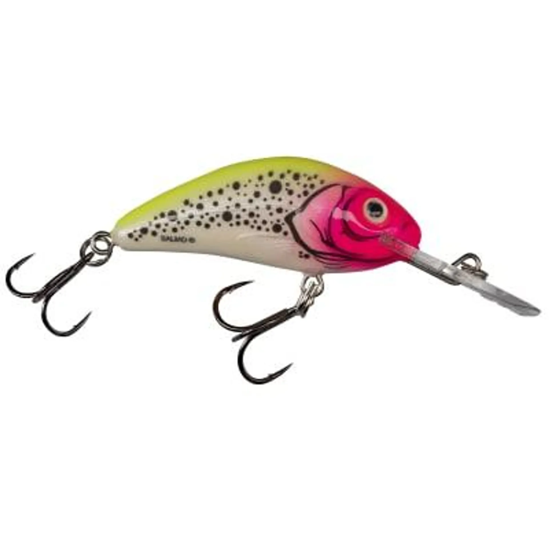 Salmo Pink Parakeet Rattling Hornet Floating Crankbait