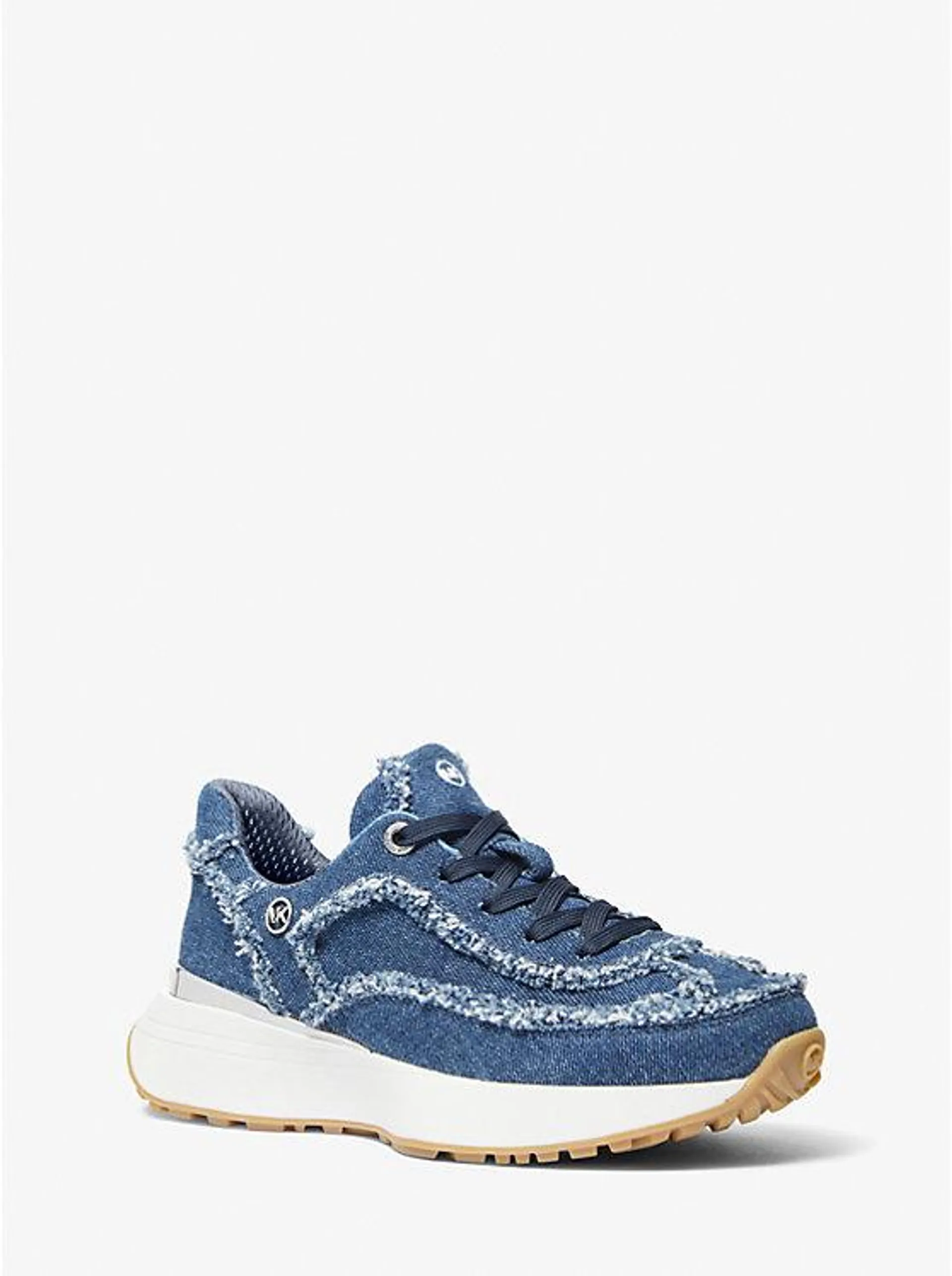 Ari Frayed Denim Trainer