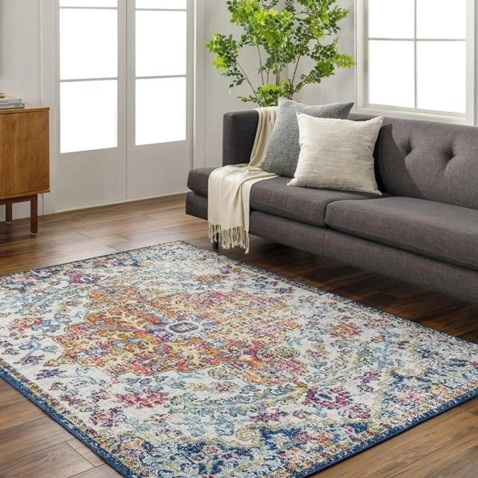 Livabliss Caressa Vintage Boho Area Rug