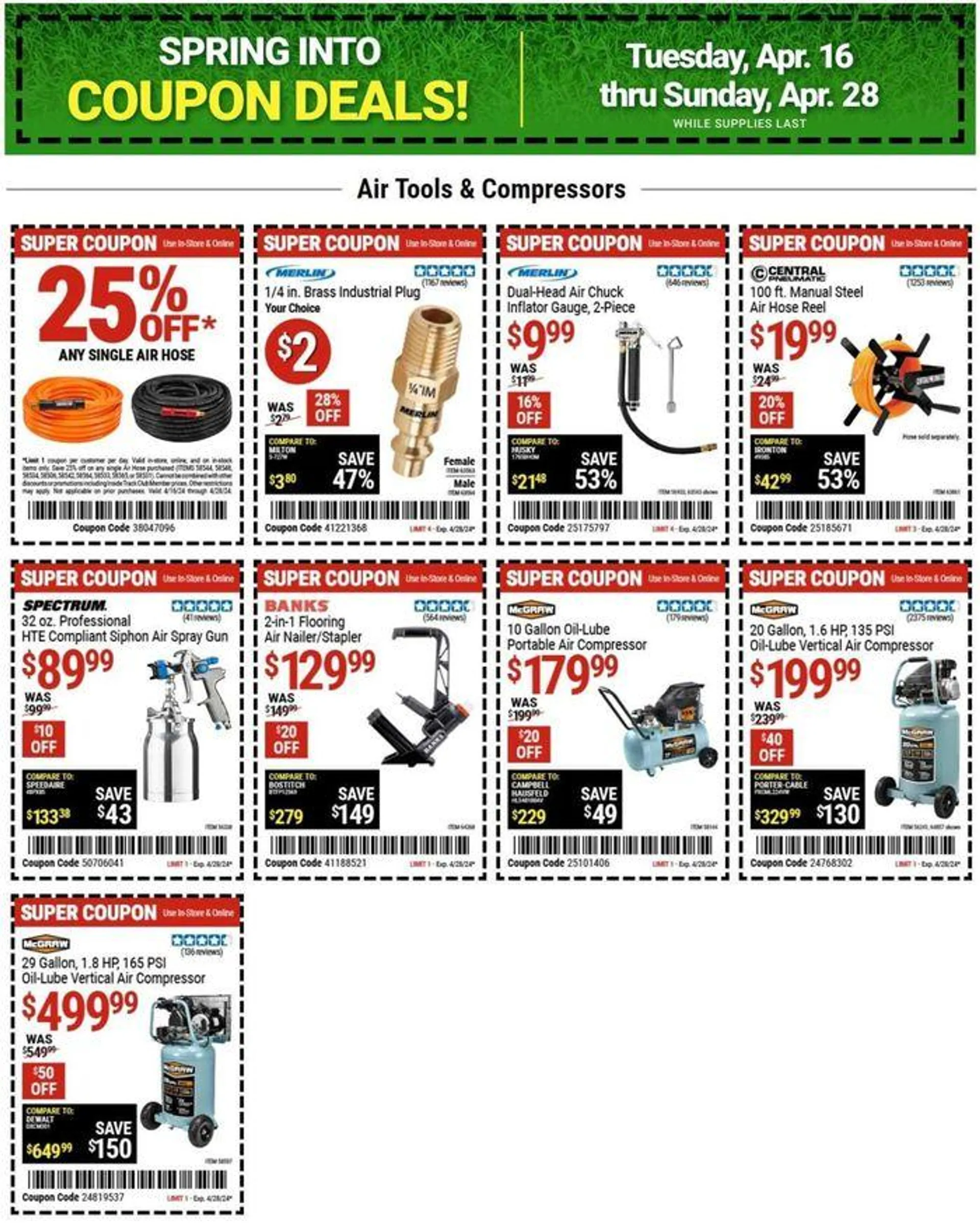 Spring Into Coupons Deals - 1