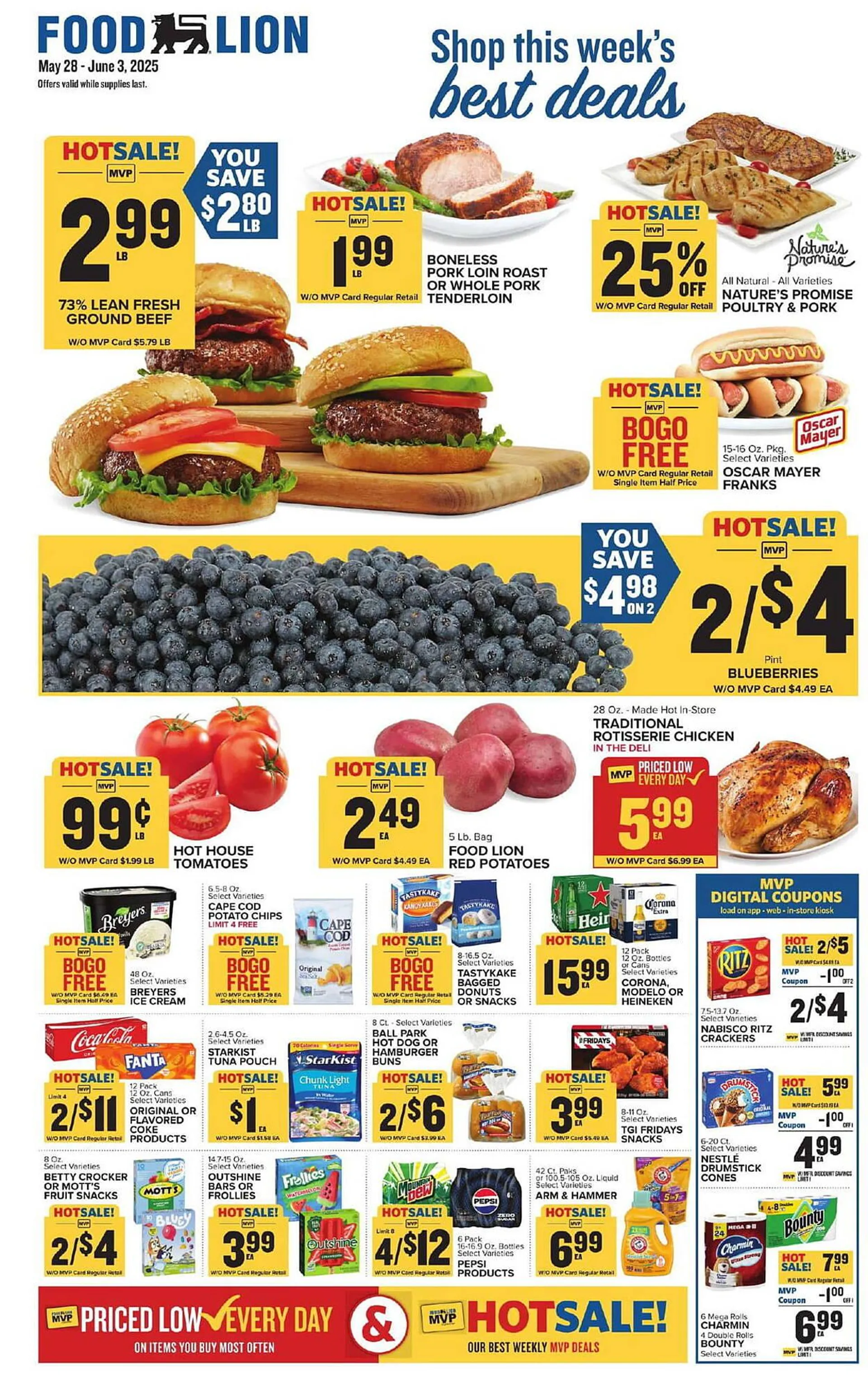 Weekly ad Food Lion Weekly Ad from May 28 to June 3 2025 - Page 1