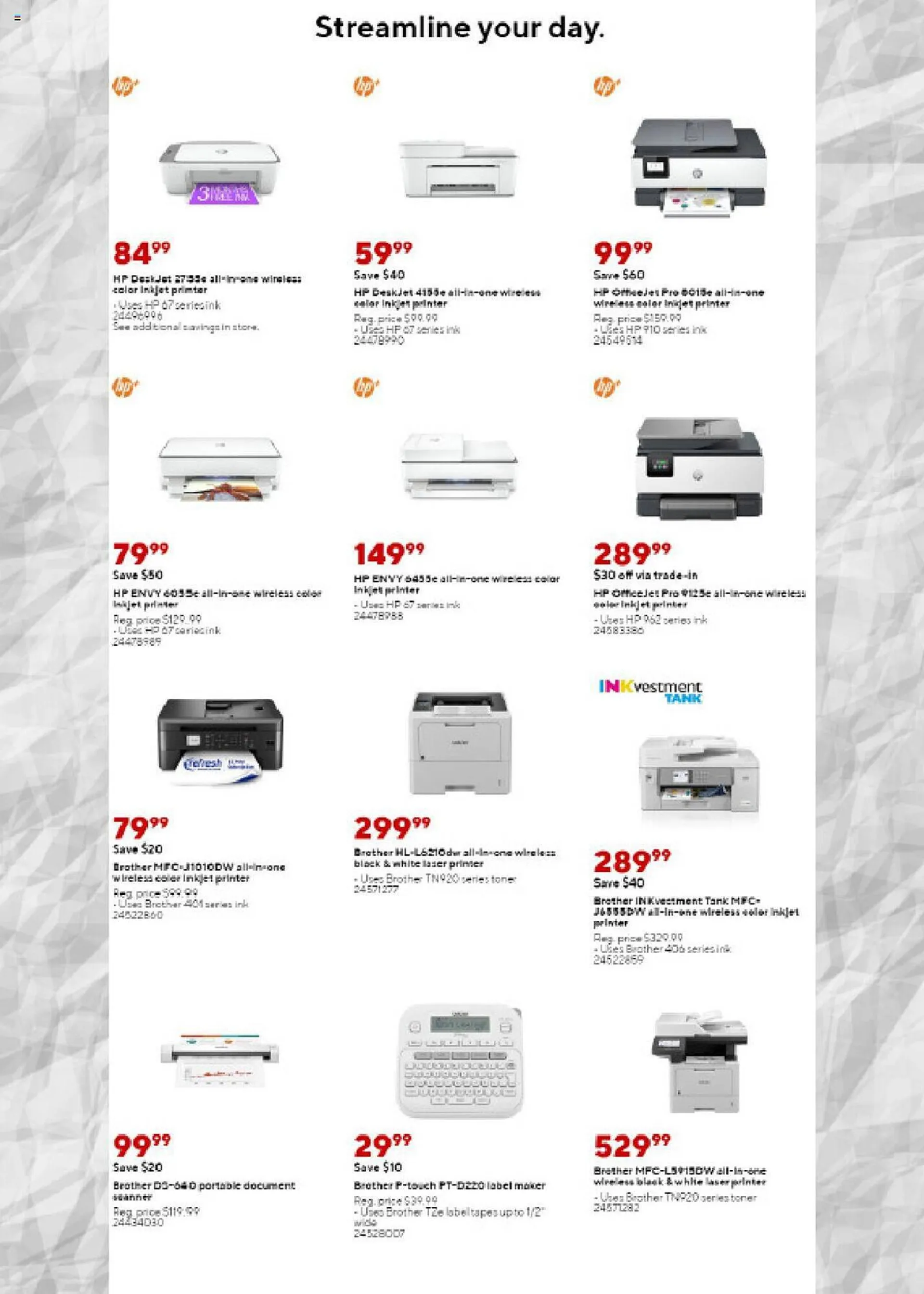 Weekly ad Staples Weekly Ad from April 7 to April 13 2024 - Page 10