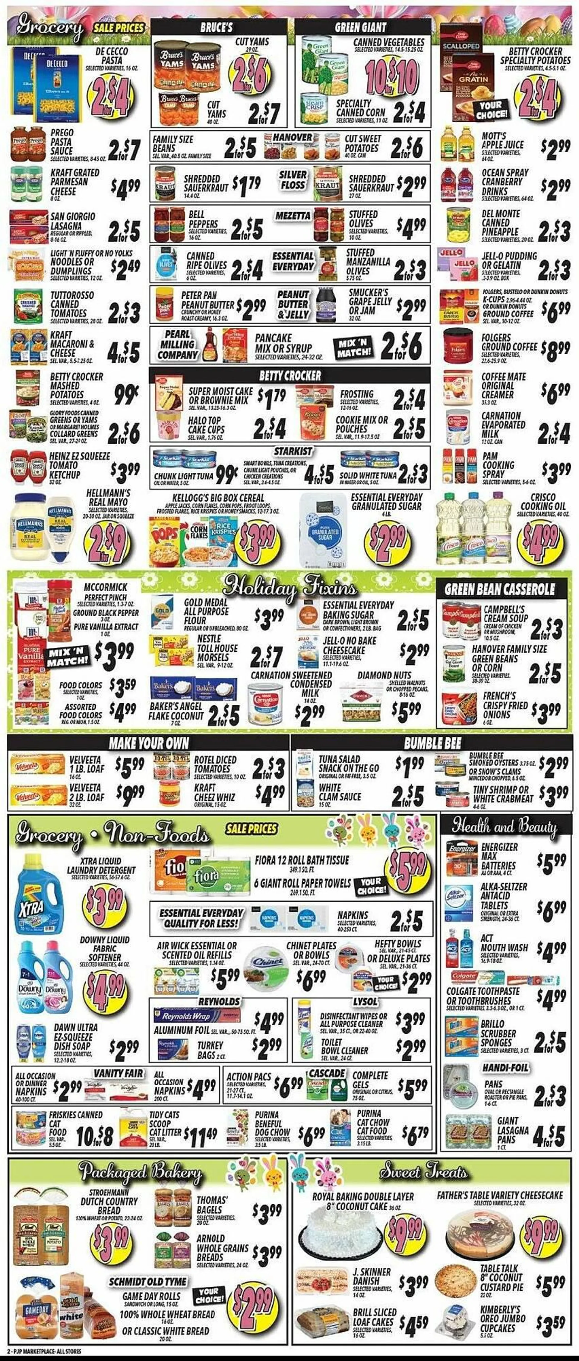 Weekly ad PJP Marketplace Weekly Ad from March 22 to March 28 2024 - Page 2