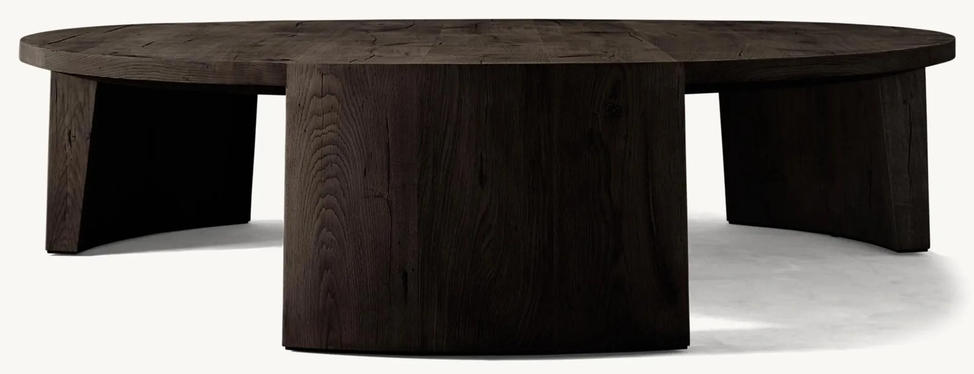 Wyeth Oak Round Coffee Table