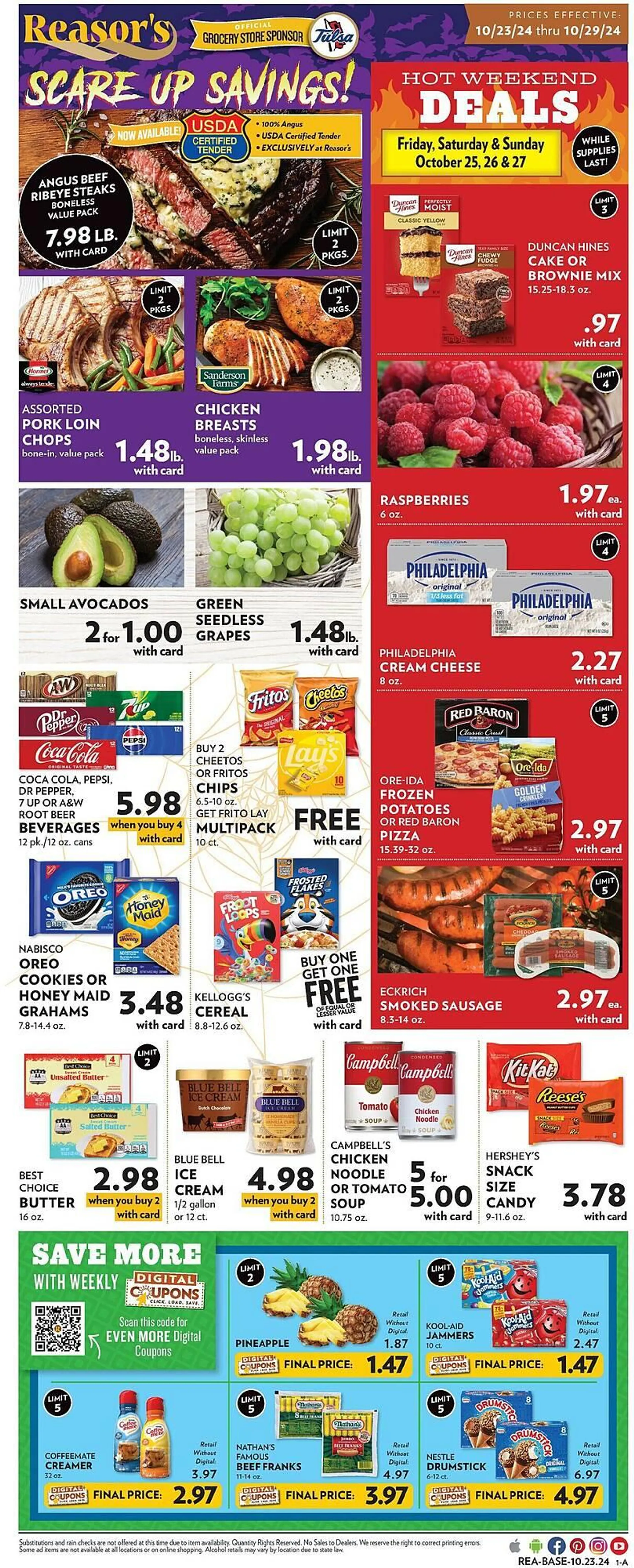 Reasors Weekly Ad - 1