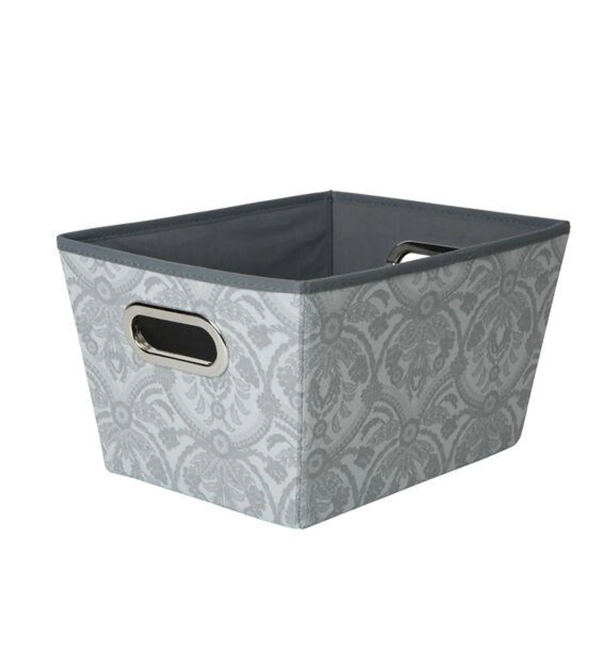 Laura Ashley 13" x 9" Almeida Grommet Storage Bin With Handles