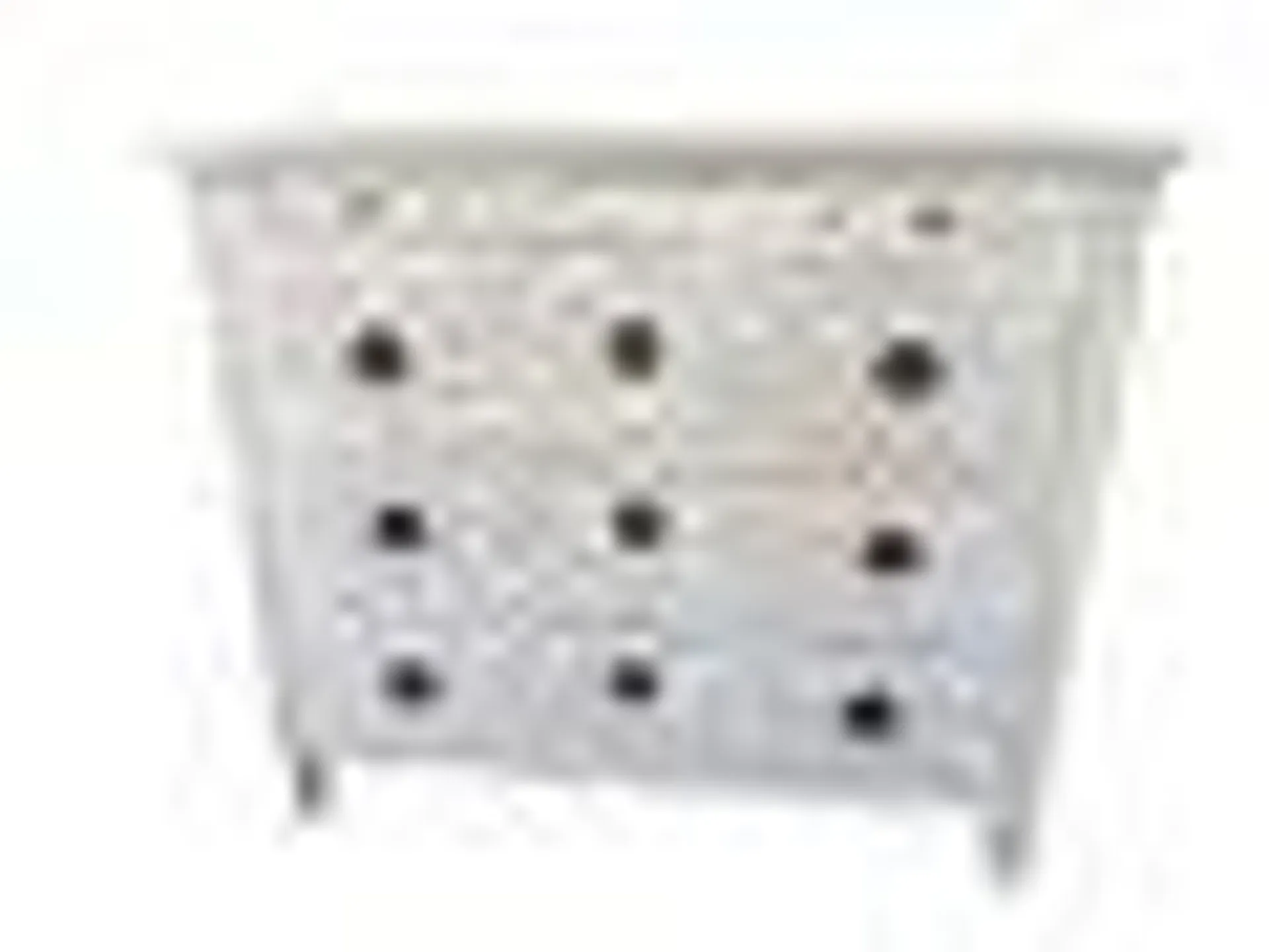 Antique Italian Bleached Walnut Commode with Drawers, 1810s